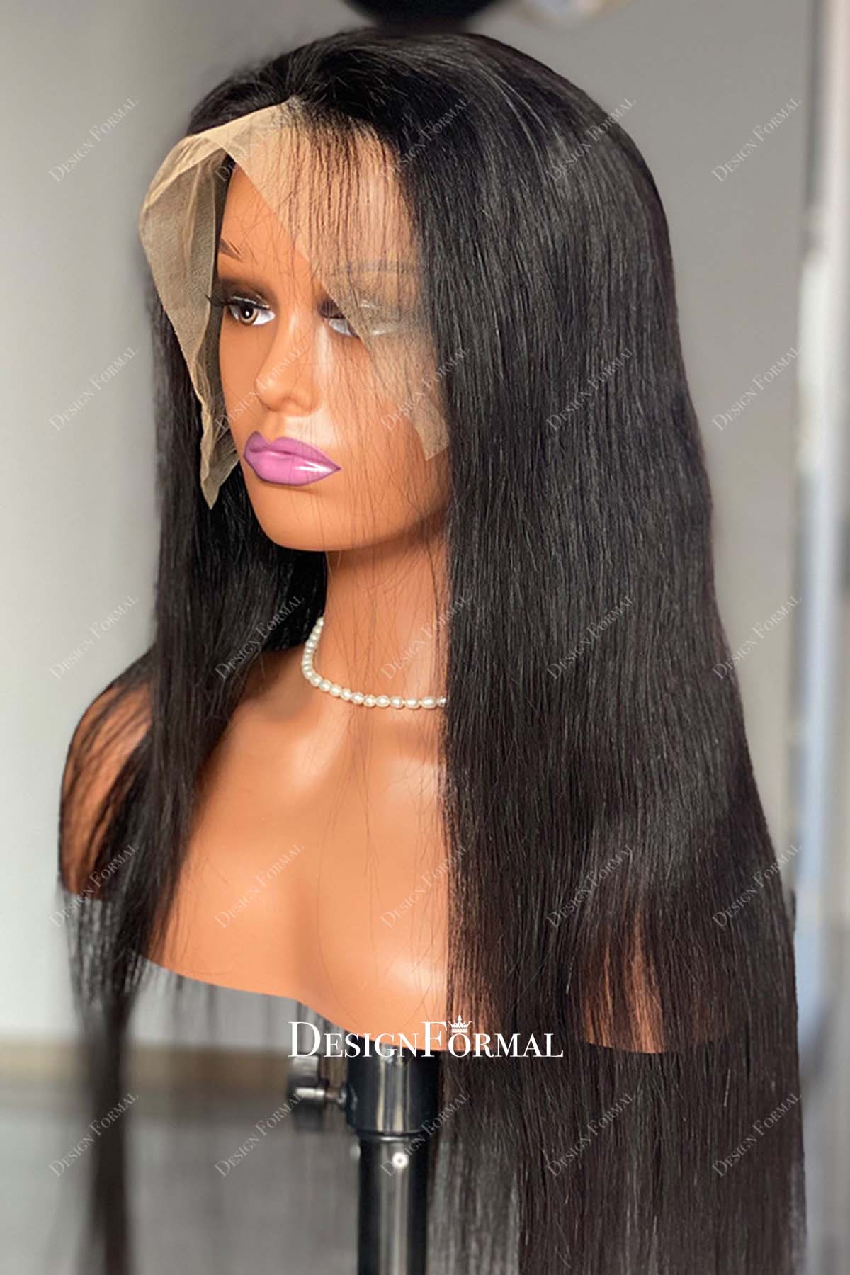 150% density real human hair wig