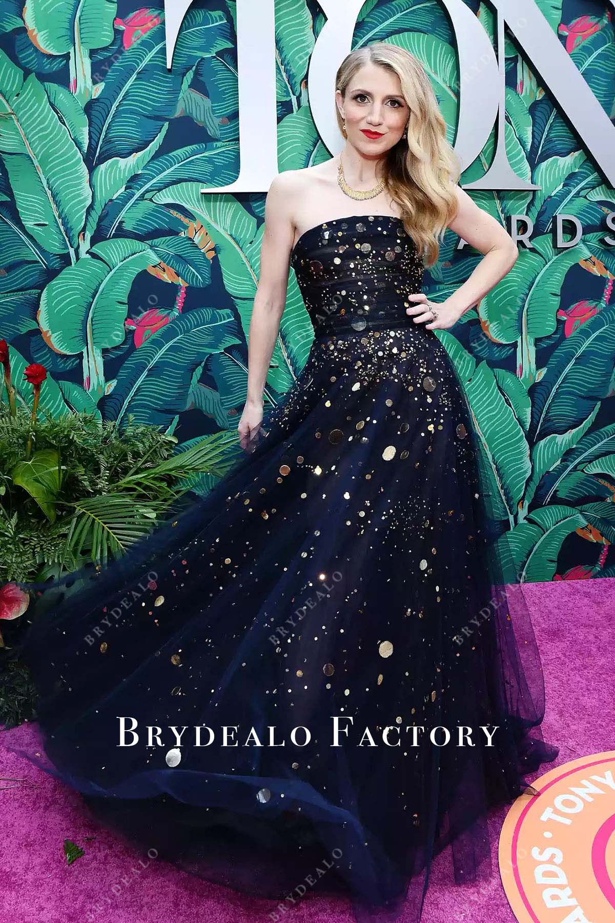 Annaleigh Ashford strapless dress 2023 tony awards