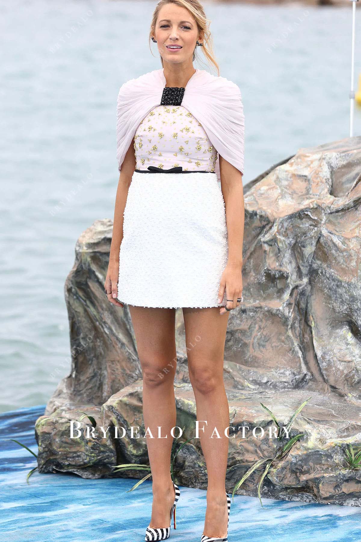 beach vacation mini dress Picnic at the Pier Dress XSmall / Red/White