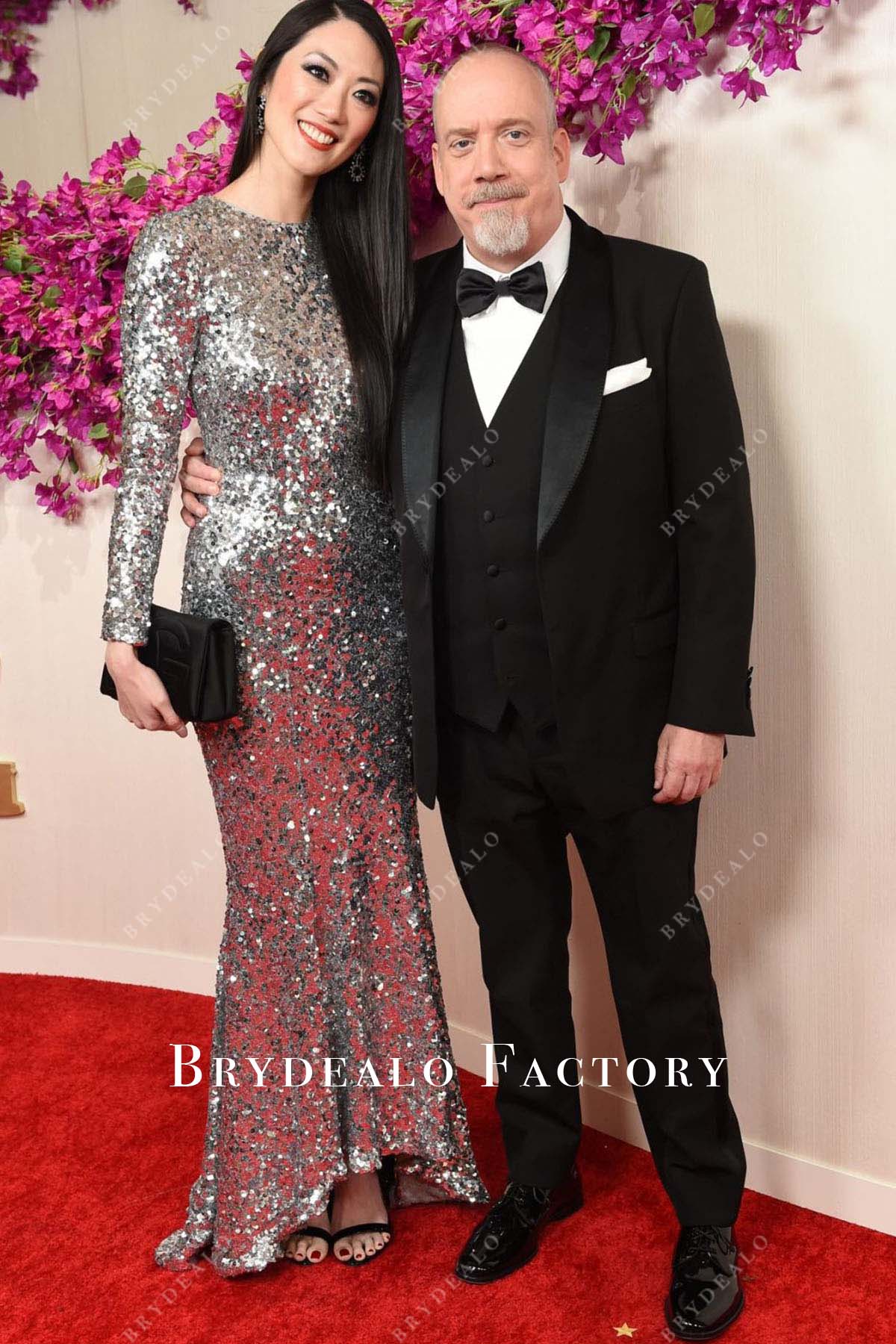 Clara Wong mermaid dress 2024 Oscars Red Carpet