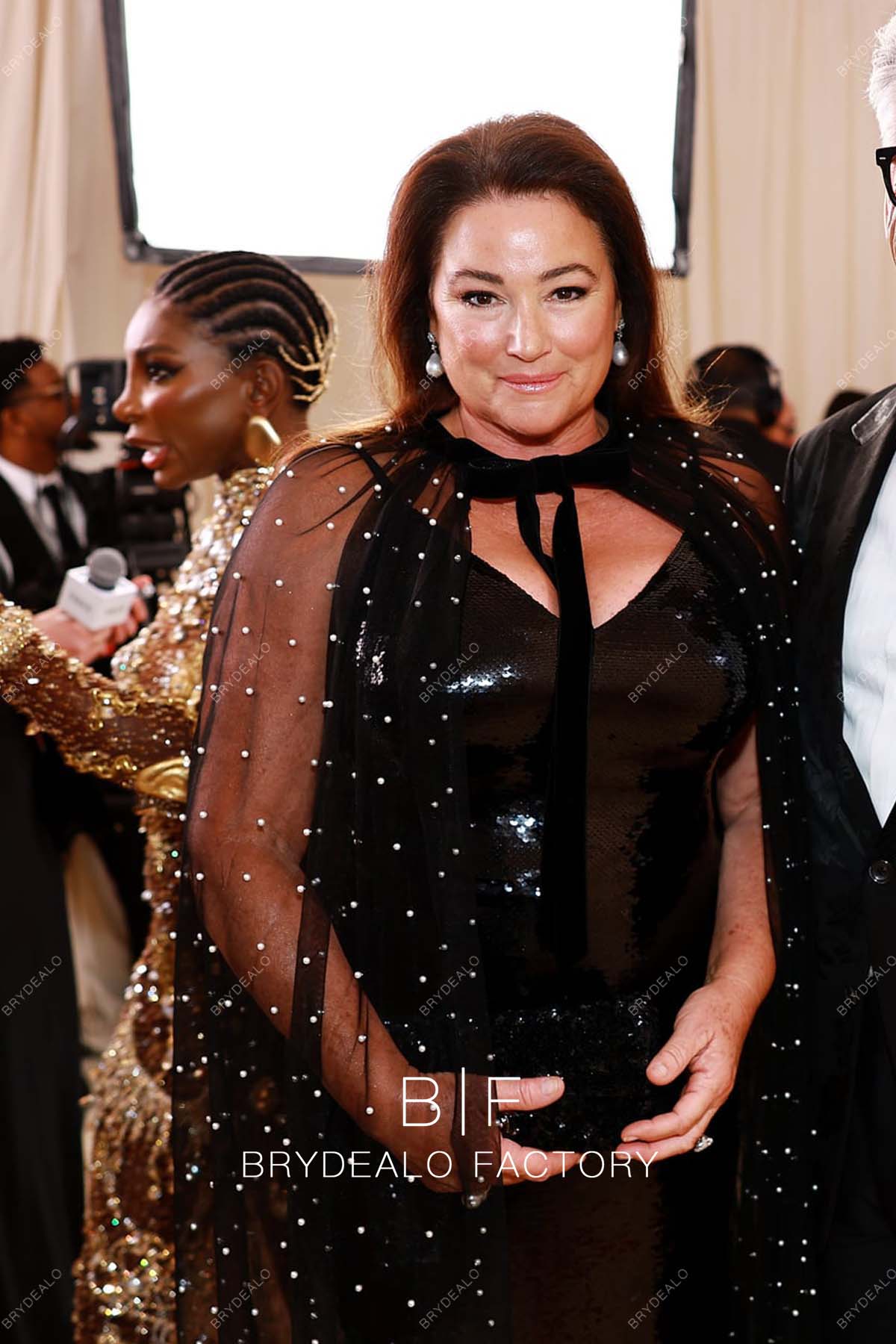 Keely Shaye Smith 2023 Met Gala V-neck Dress