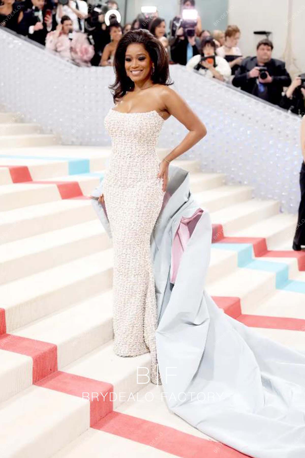 keke palmer dress Keke Palmer Wears Corset Dress at 2025 NAACP Image Awards See Her Look!