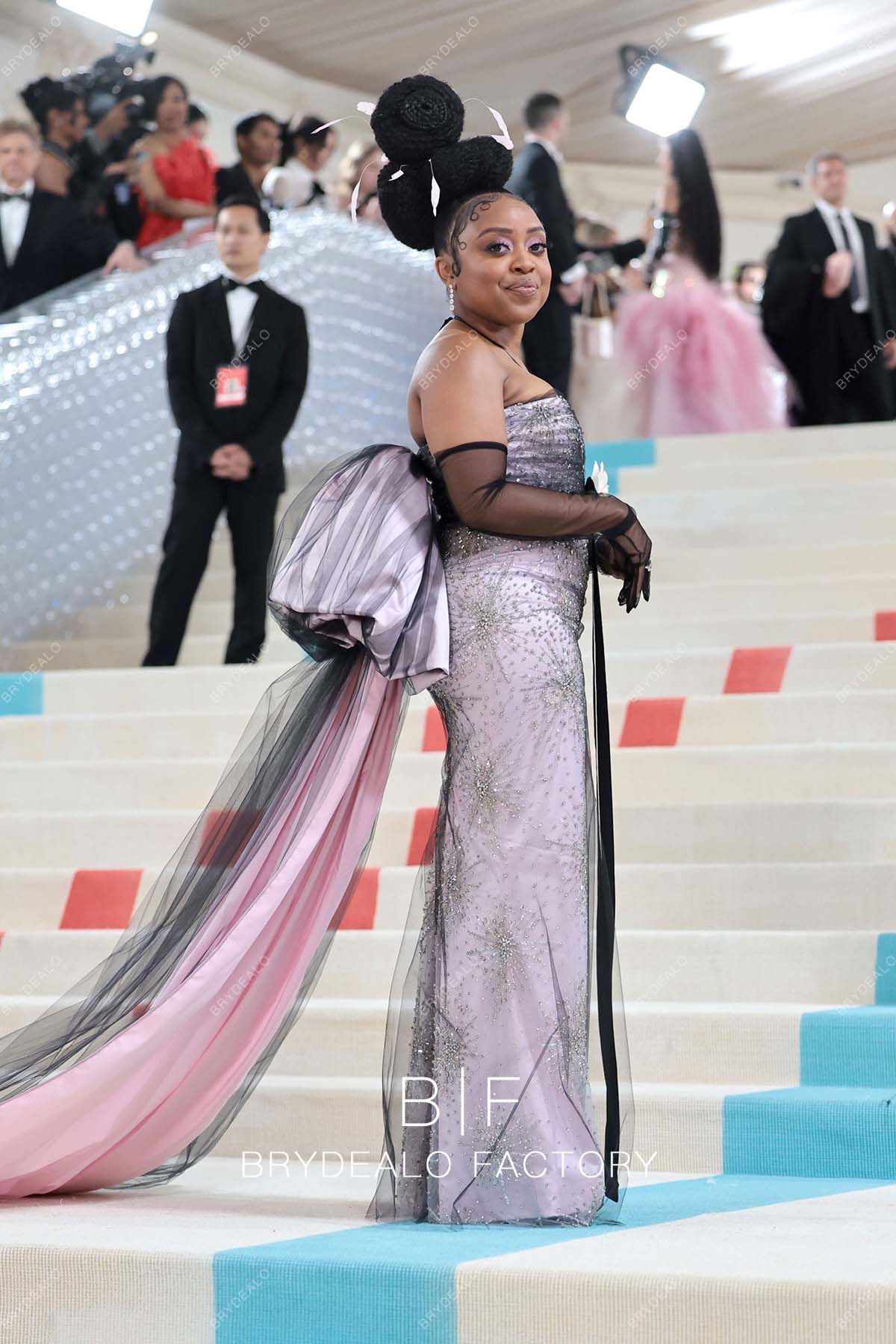 Quinta Brunson 2023 Met Gala Floor Length Dress