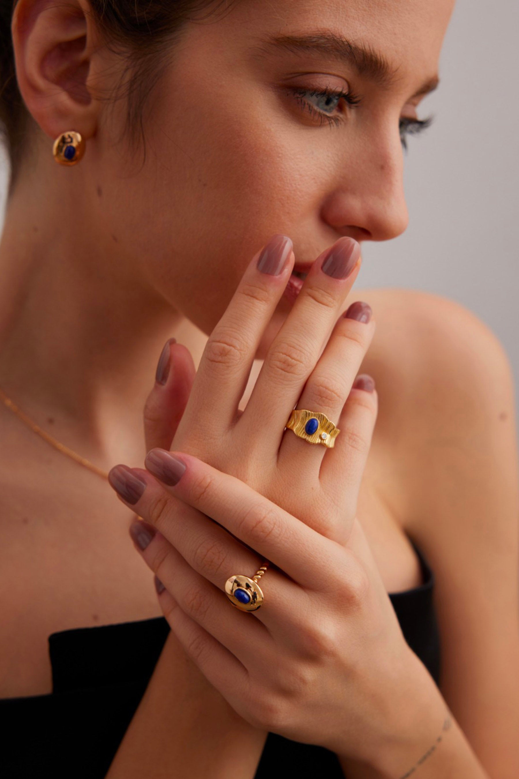 adjustable gold ring