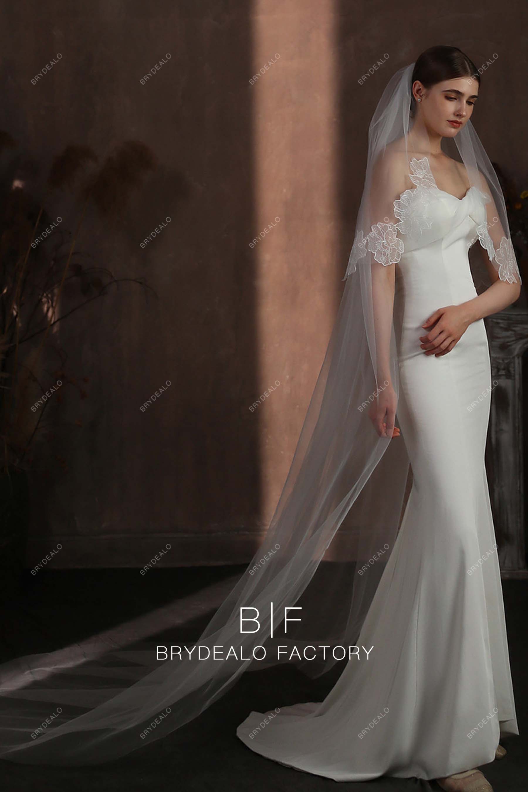 cathedral length bridal veil