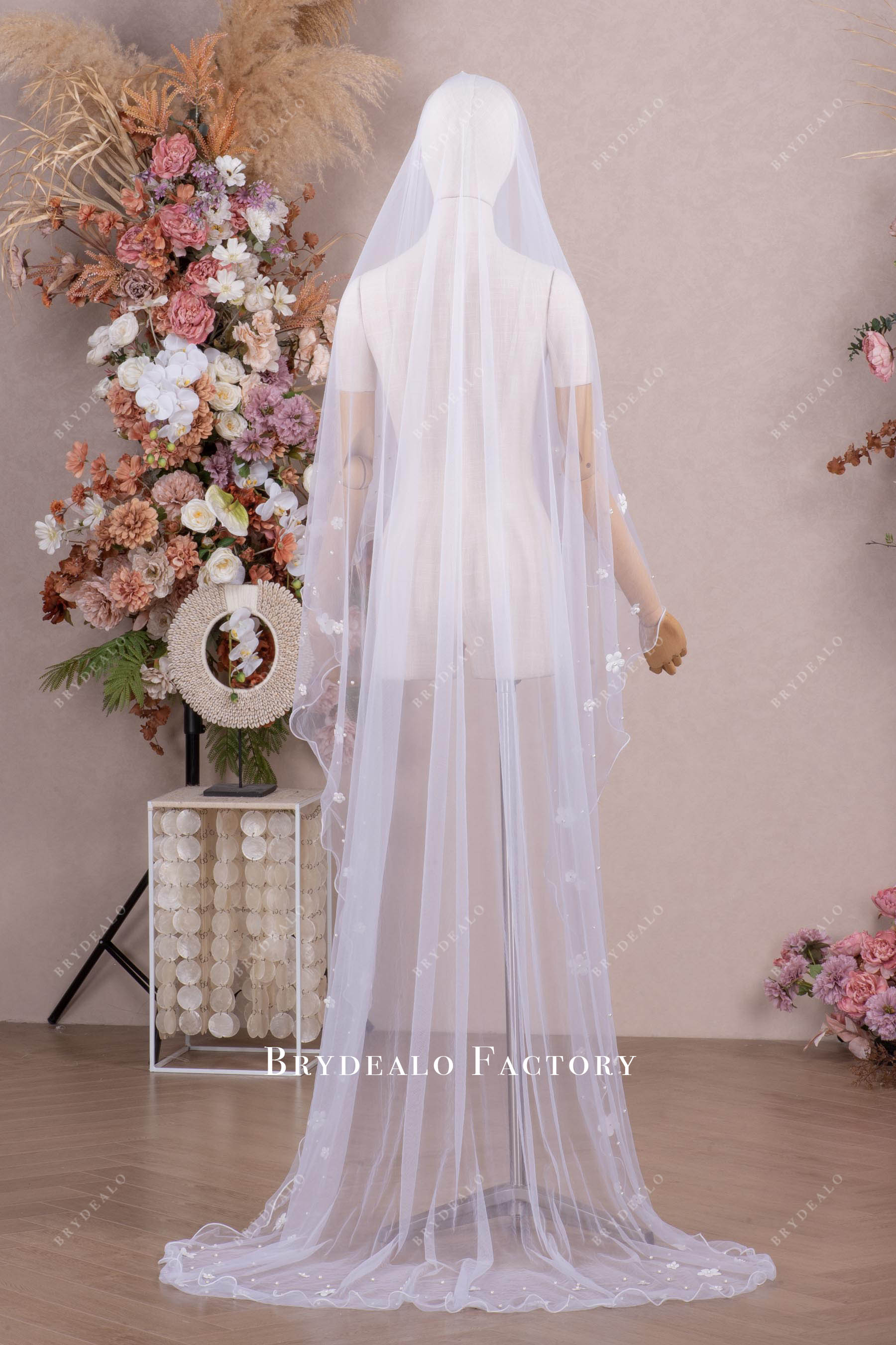 cathedral length bridal veil