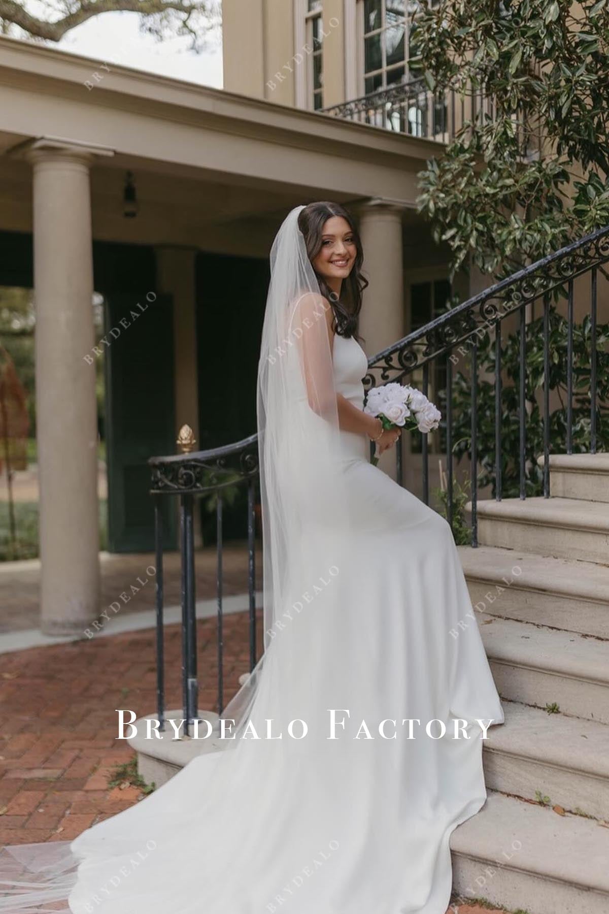 classic mermaid wedding dress