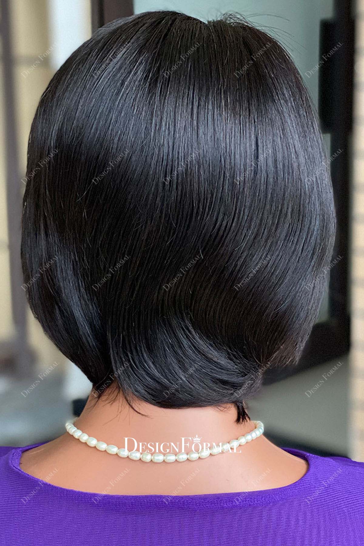 ear length short wig