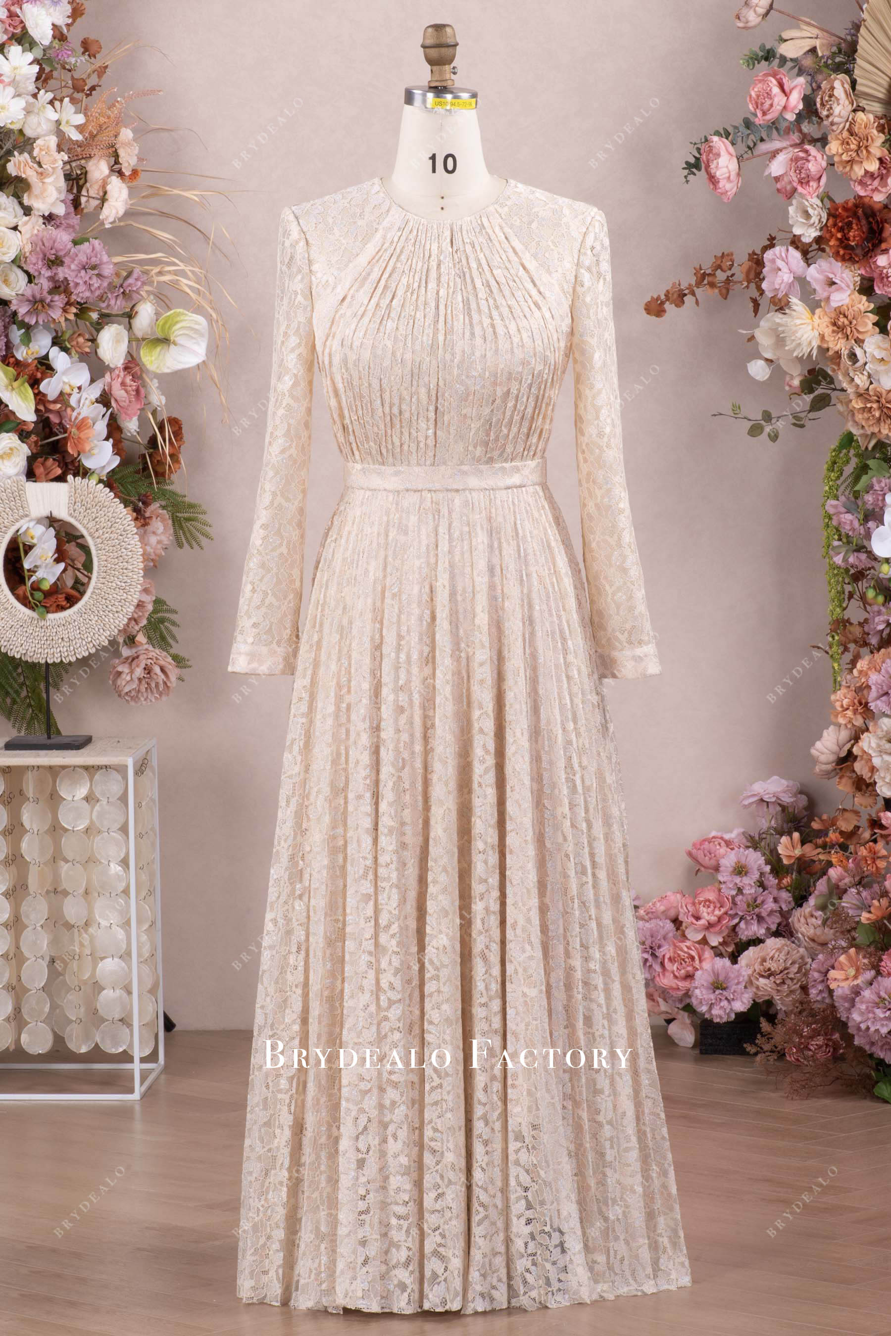 floor length mother of bride dress