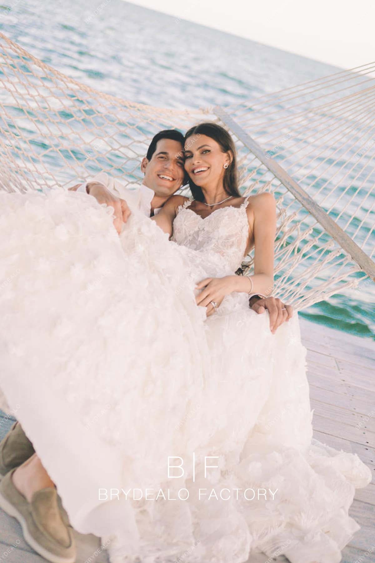 Kamila Hansen Beach Destination Wedding Dress