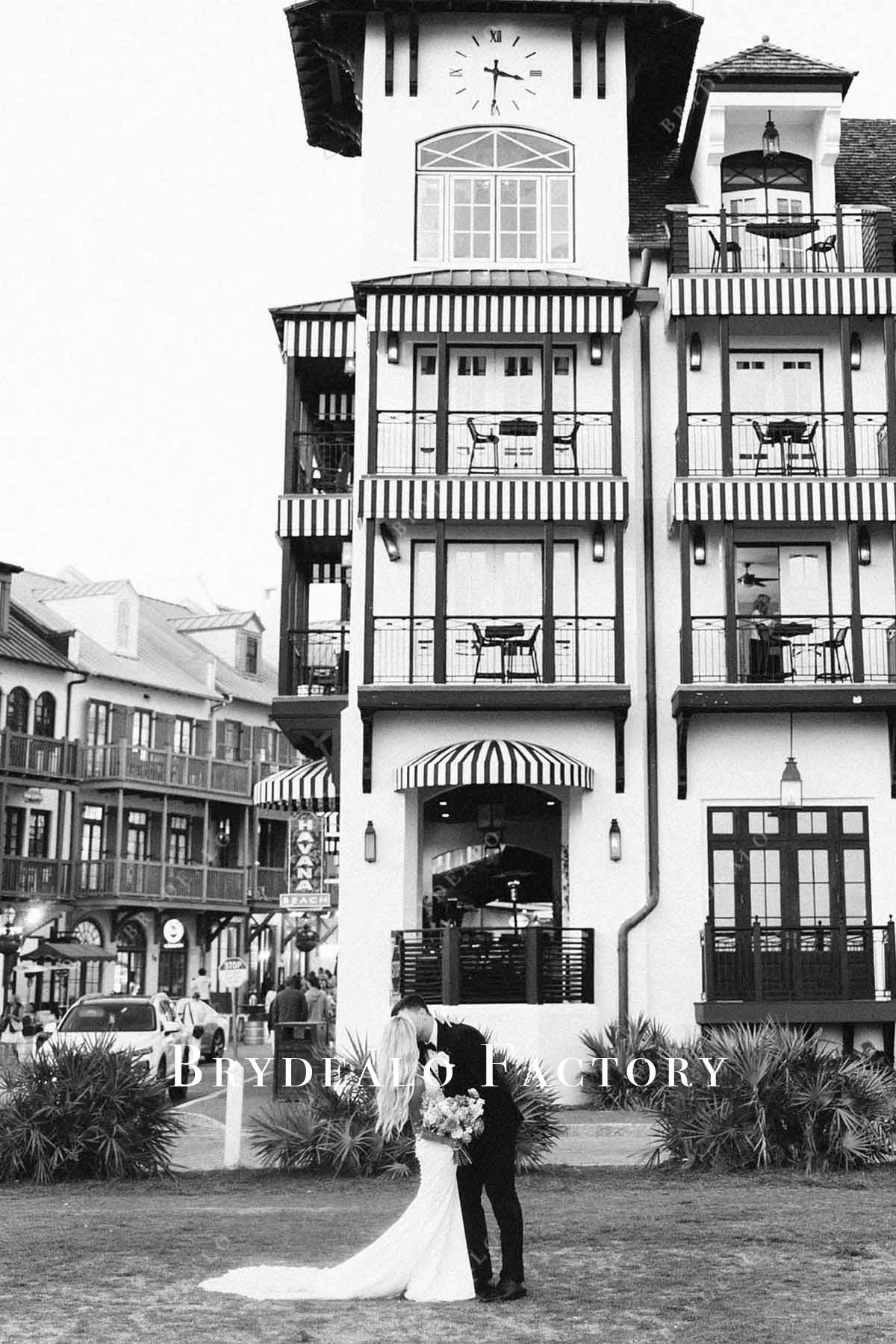 lace chapel train wedding dress