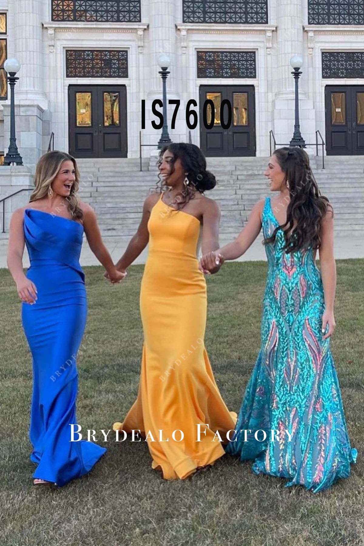 sachin and babi light blue dress Light Blue Sequins Two-Piece One Shoulder Long Sleeve Homecoming Dress