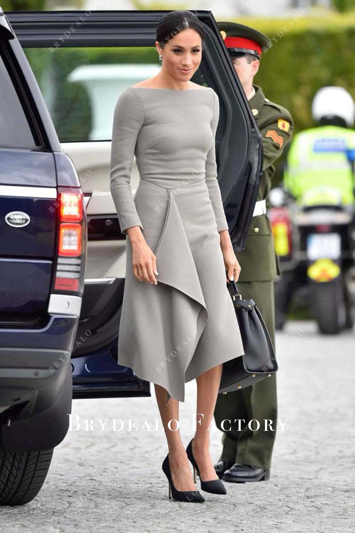 2018 Visit Dublin Meghan Markle a-line dress
