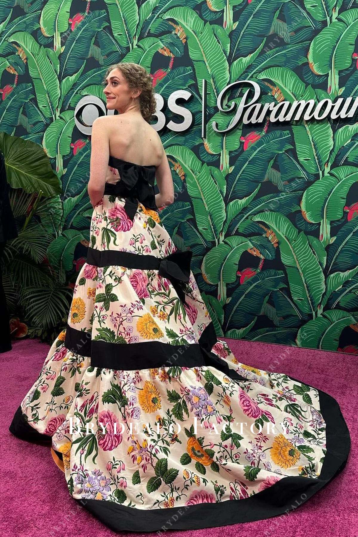 2023 tony awards Micaela Diamond open back dress