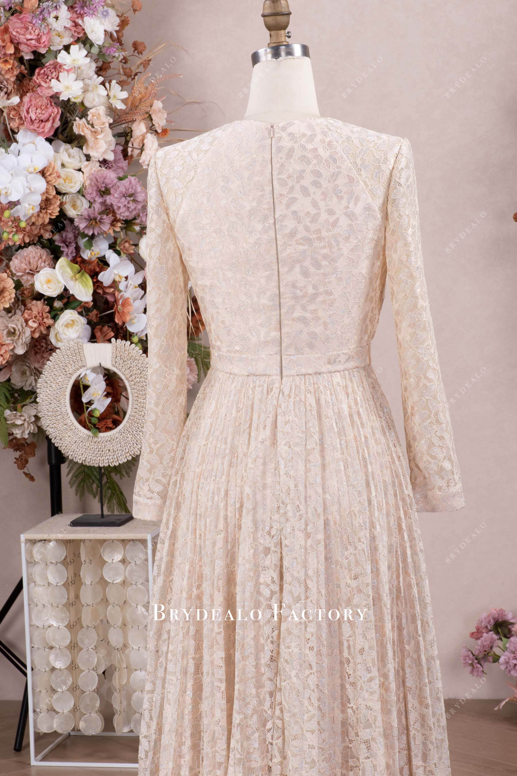 modest mother of bride dress