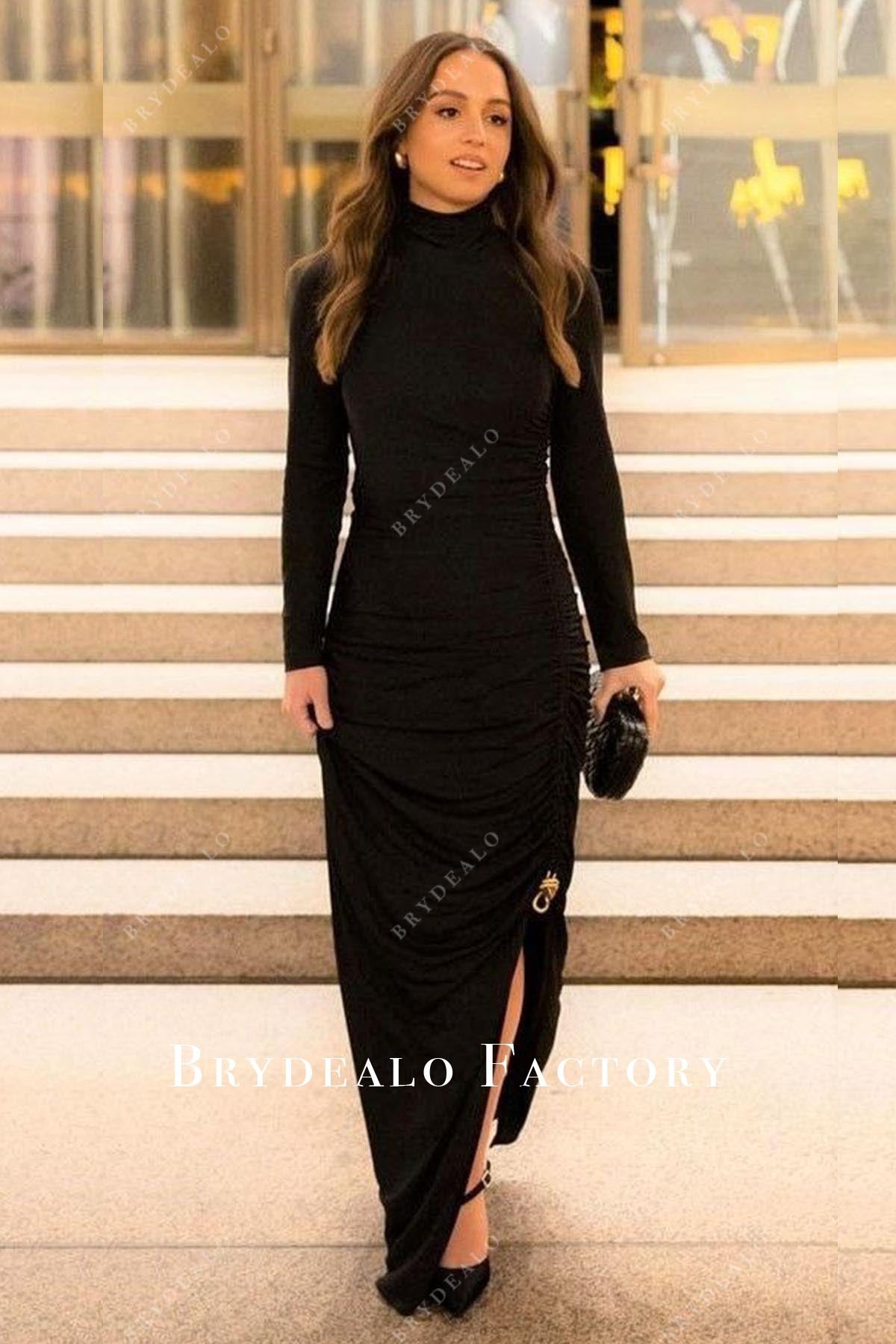 Princess Iman black slit formal dress Kering’s Caring for Women Dinner 2022