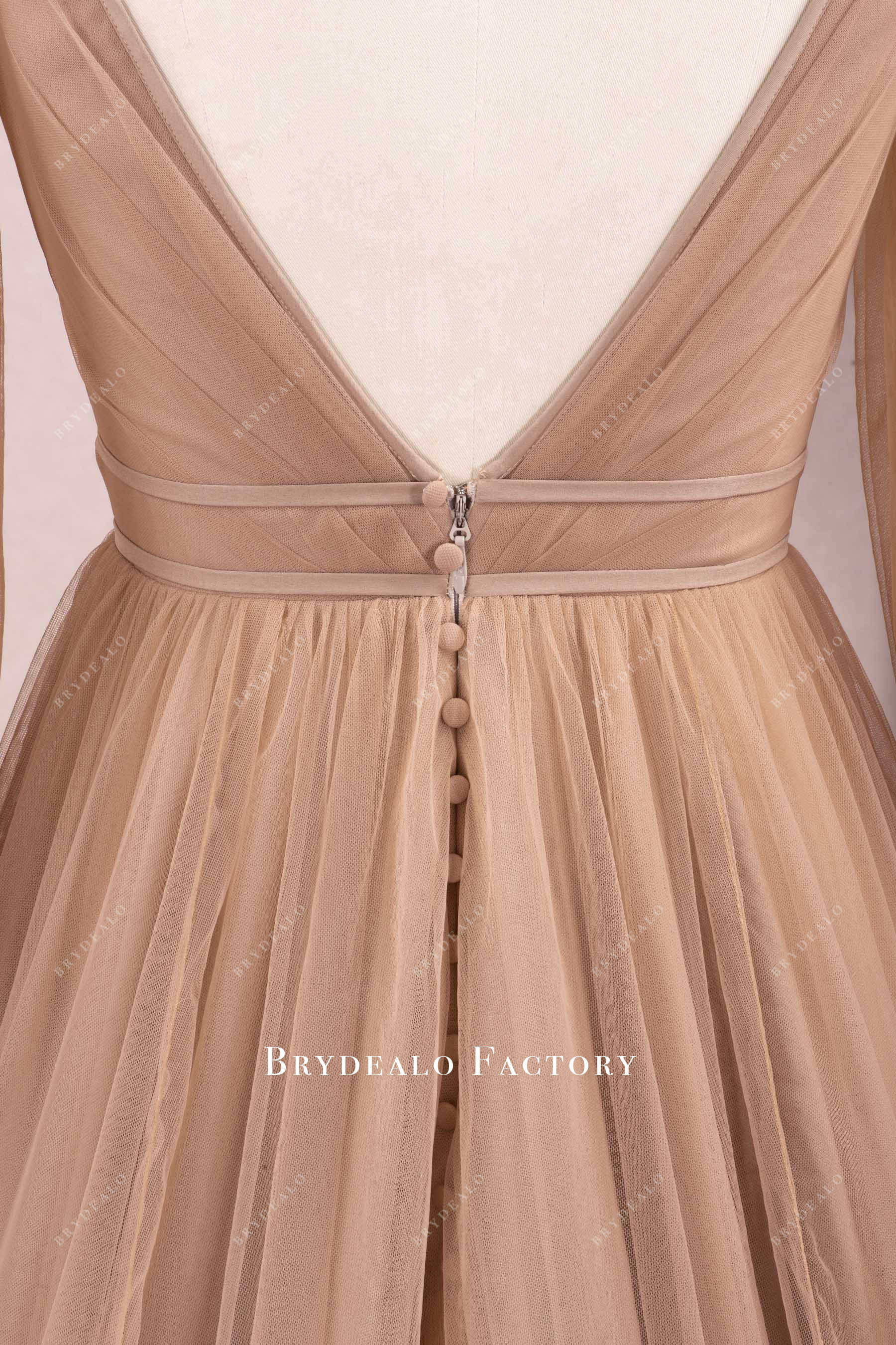 ribbon waist wedding dress