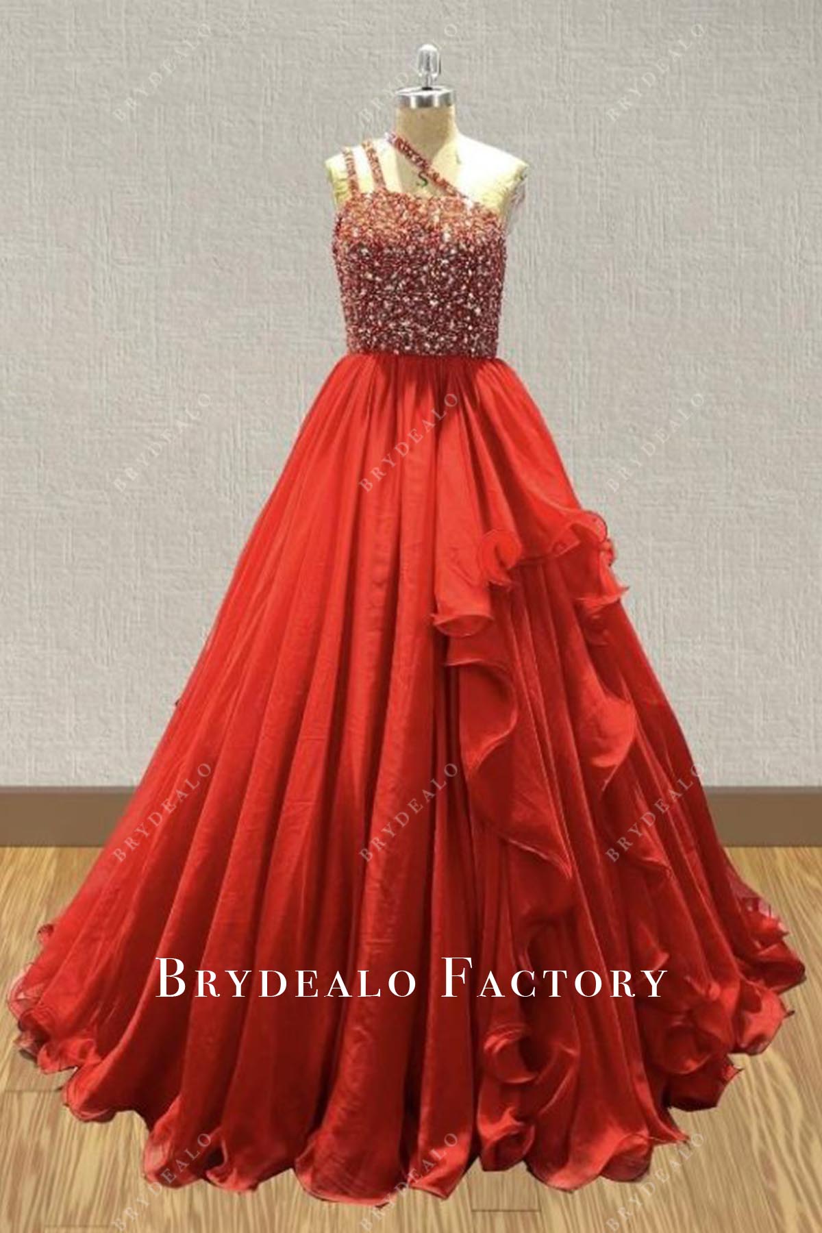 rusty a line pageant dress