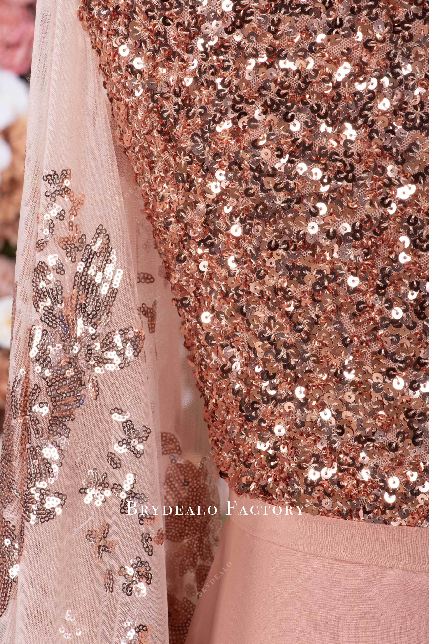 sparkly sequin formal gown