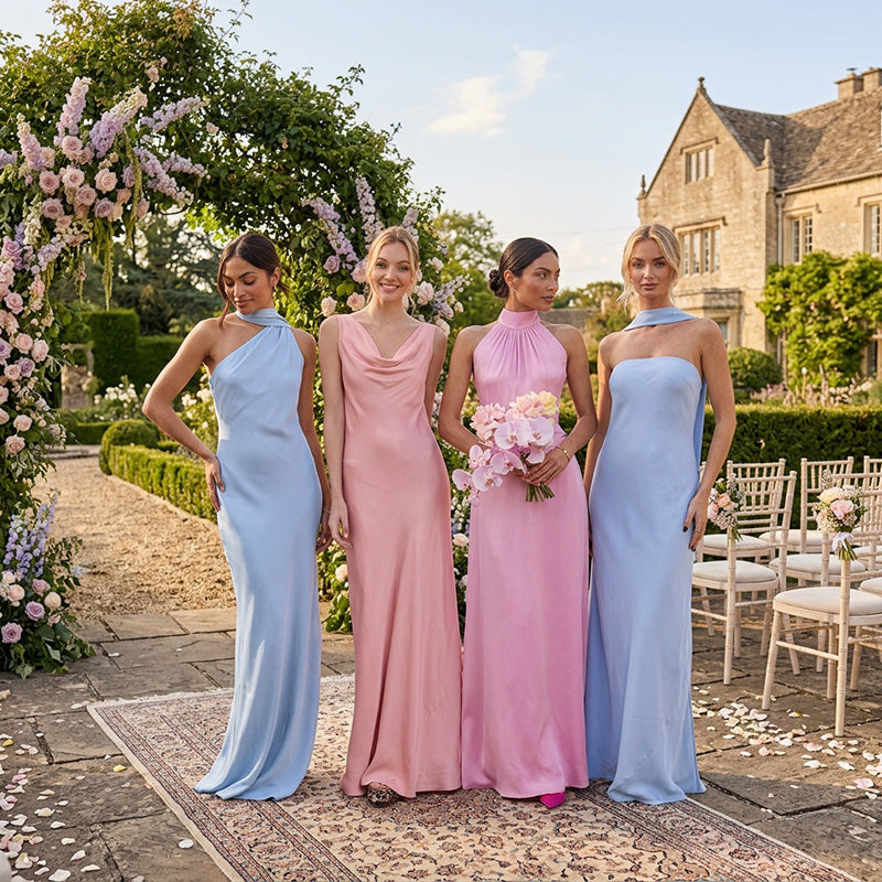 stylish elegant bridesmaid dresses