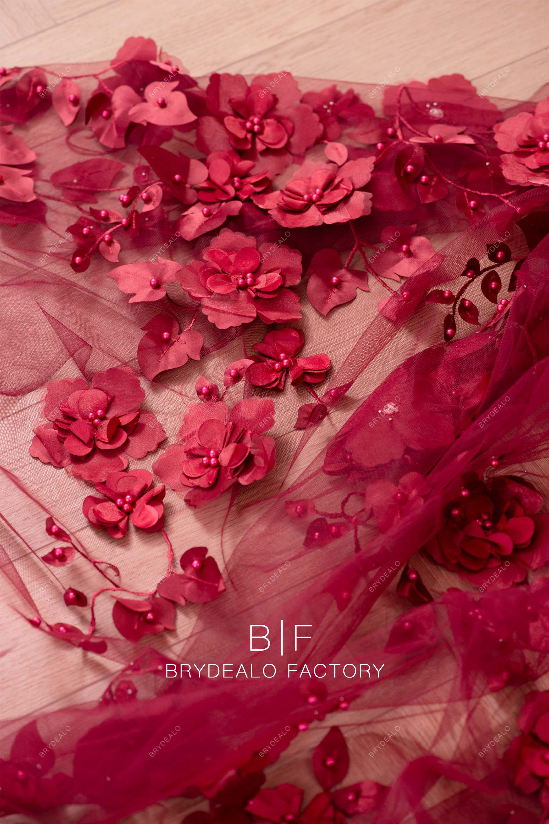 3D laser cut flower lace online