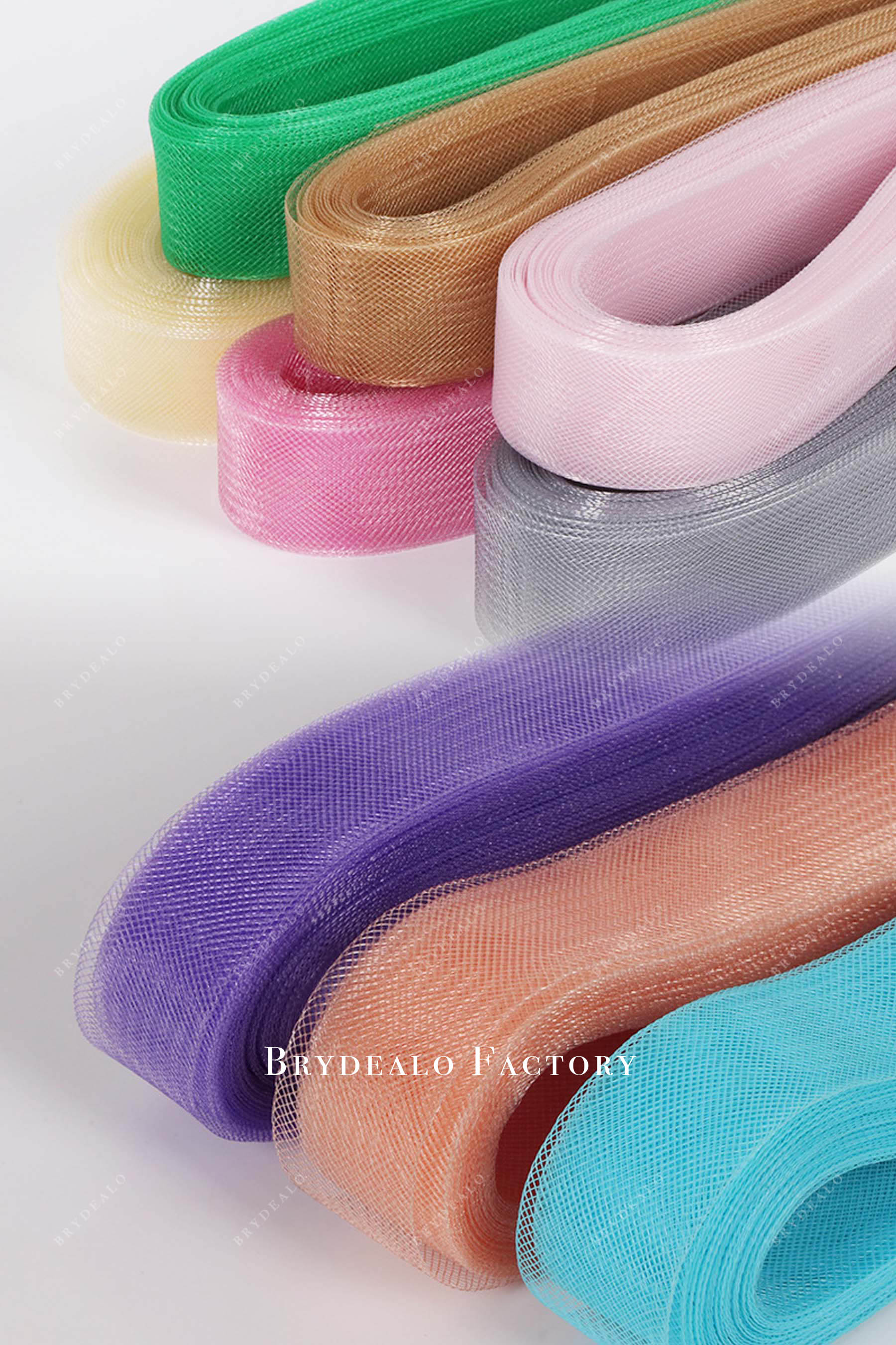 colorful horsehair soft brain for finishing hem