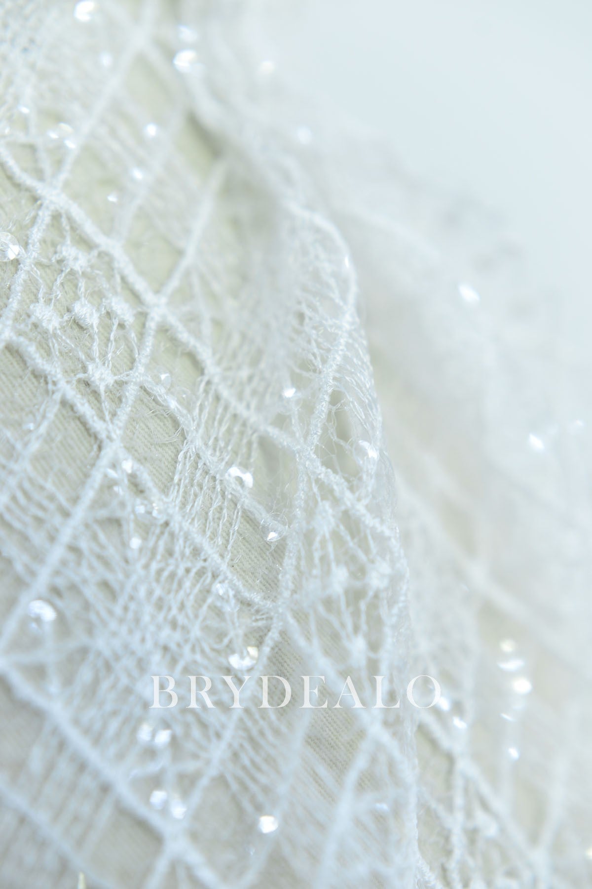 Best Crochet Lace with Clear Sequins Online