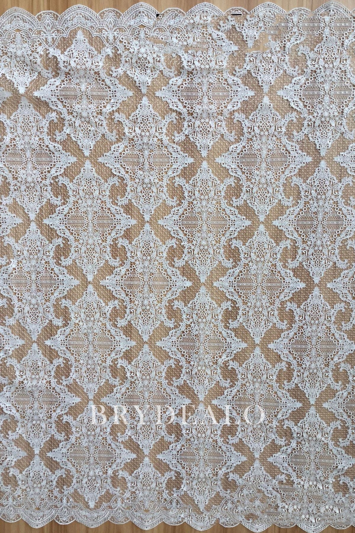Popular Baroque Crochet Lace Fabric Online