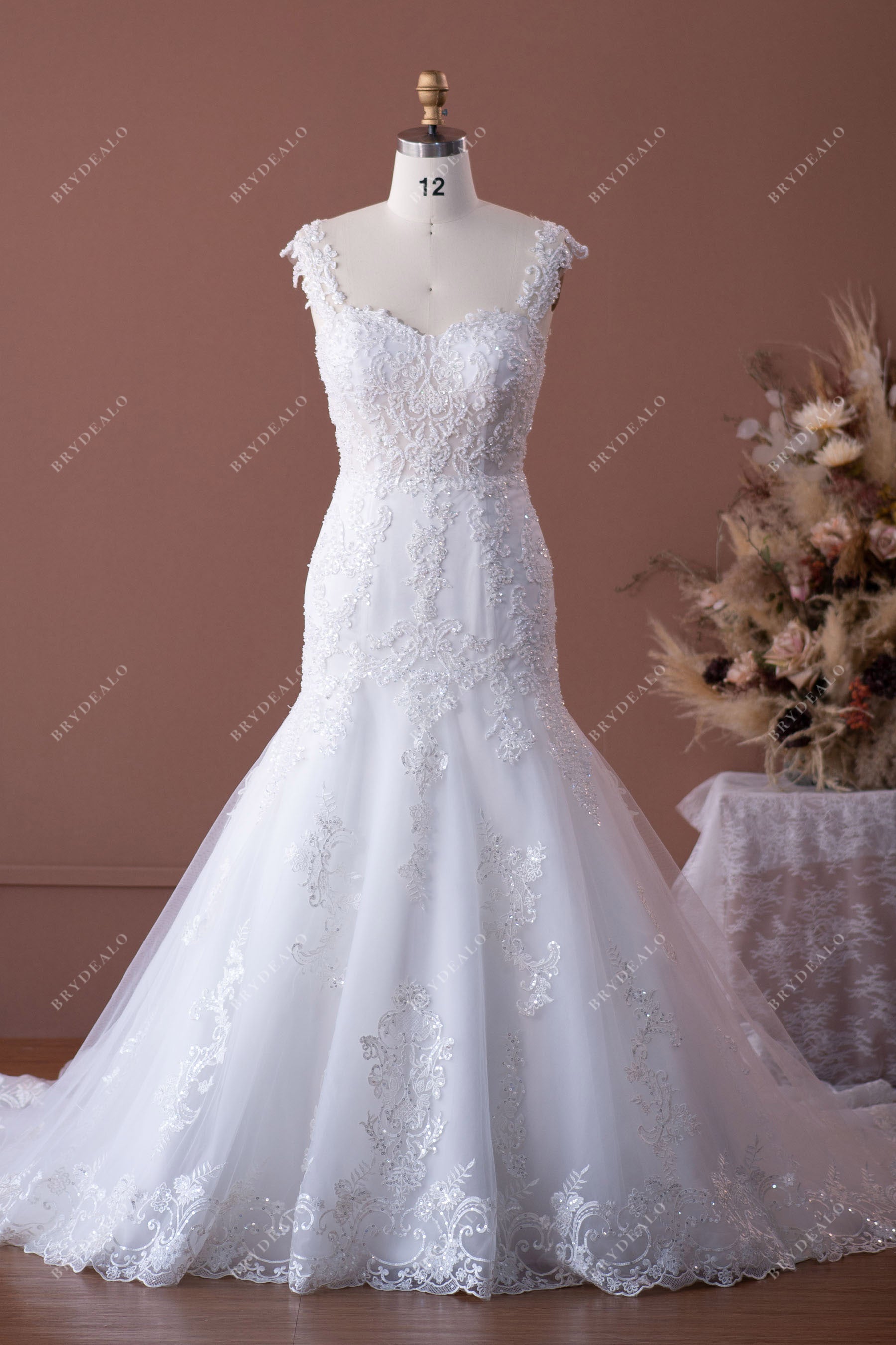 trumpet flare dress Clarisse M6436 Prom Dress - Navy main image 0