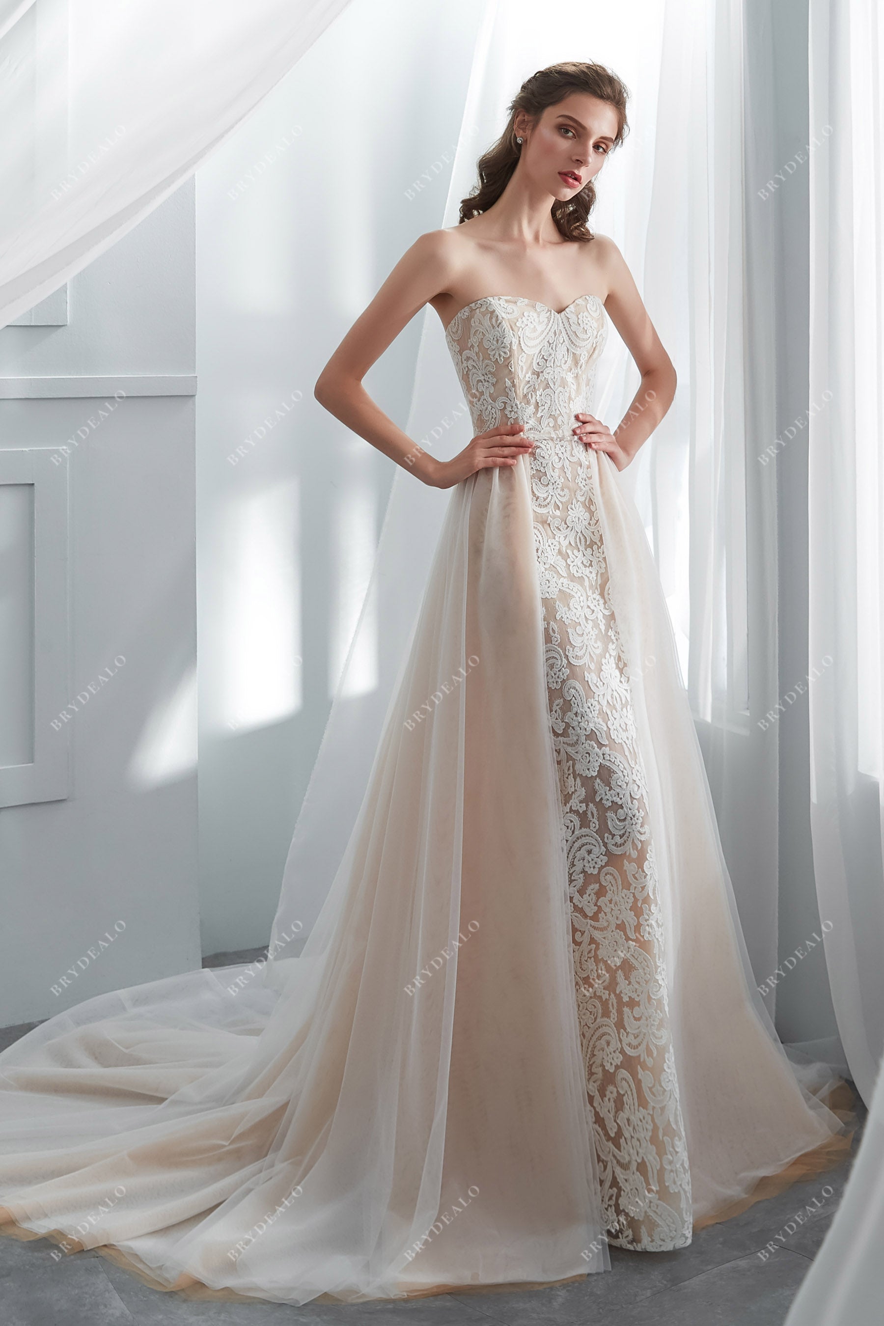 Wedding Dress Overskirt