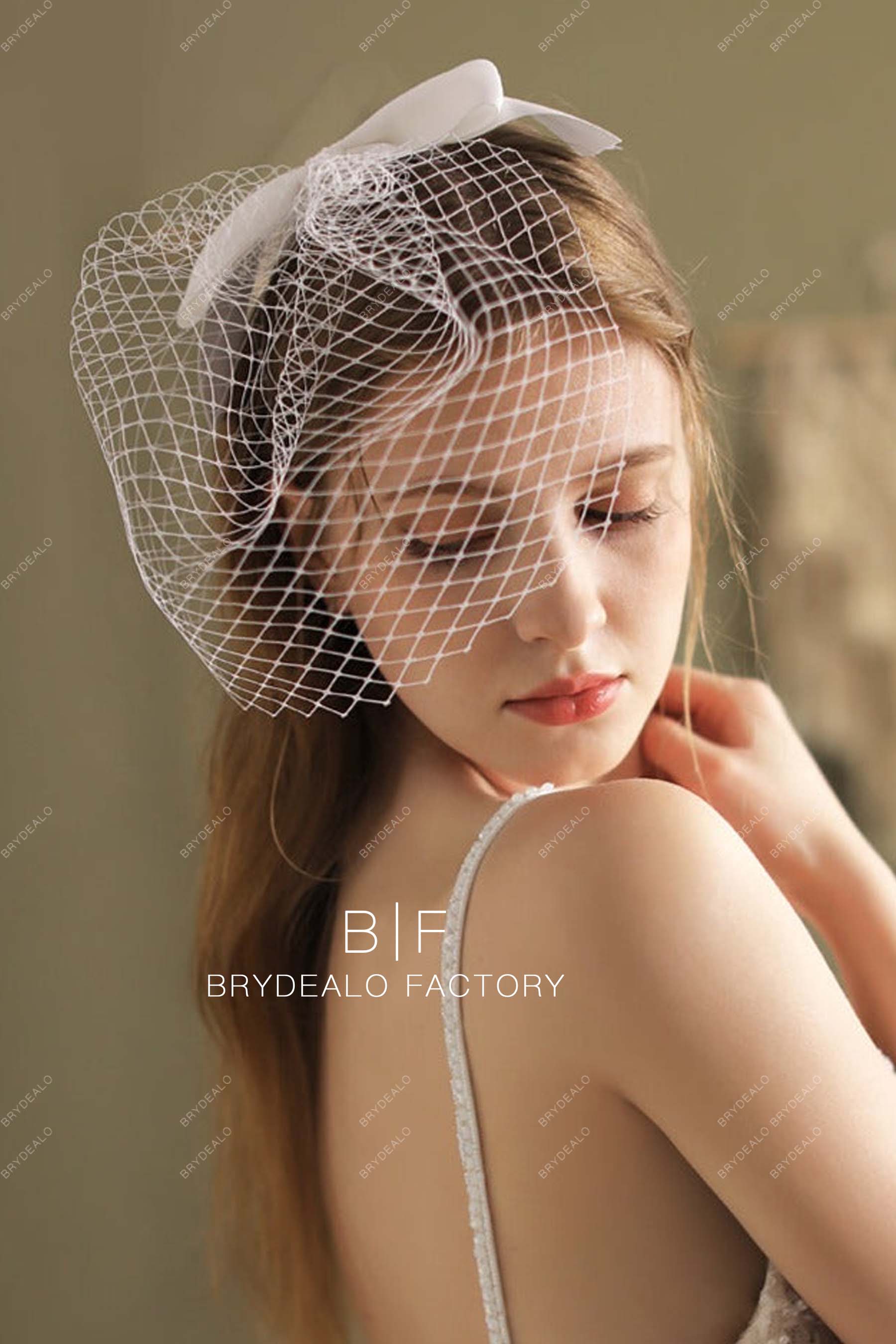 short classic wedding veil