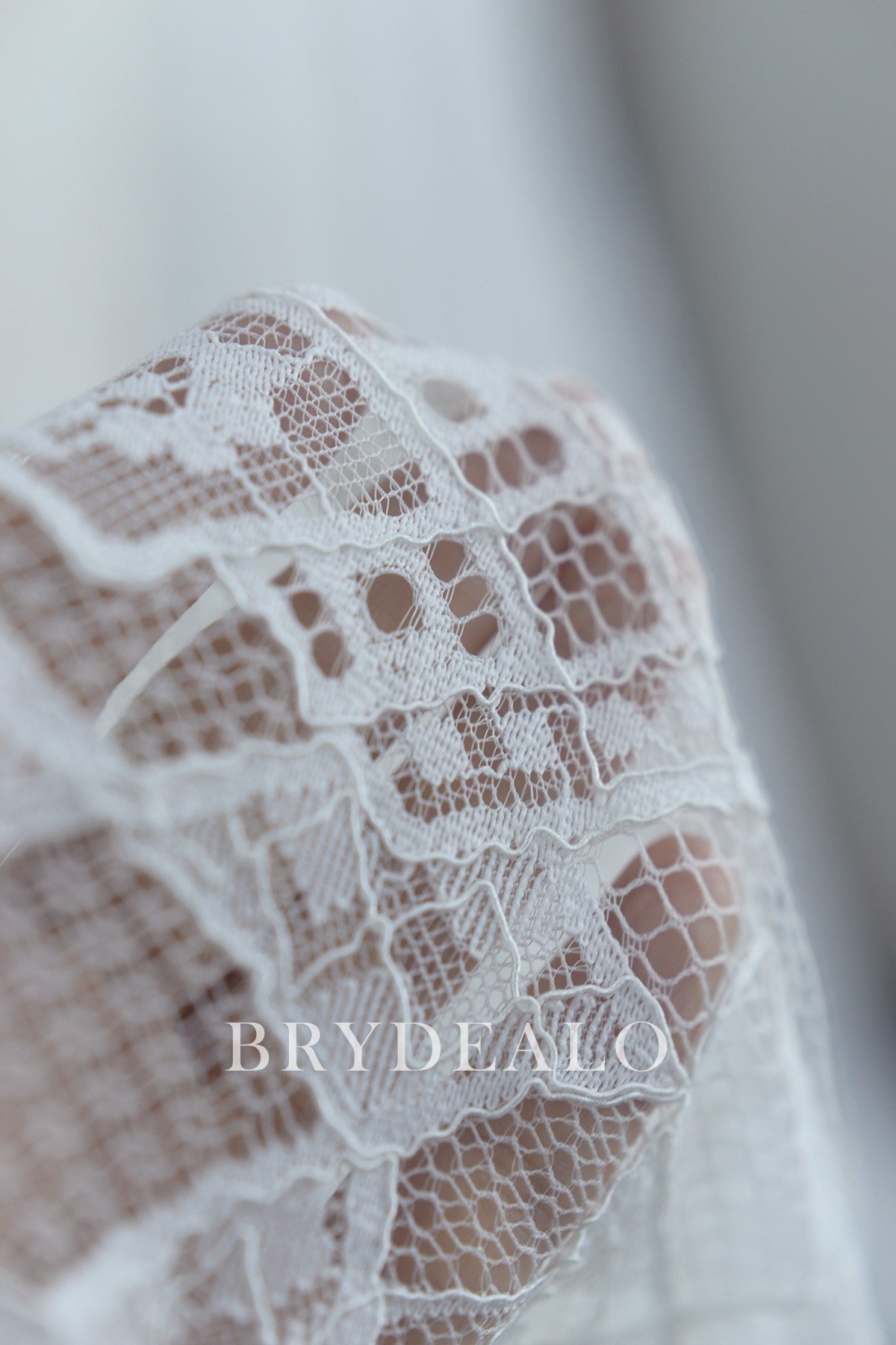 Geometry Pattern Double Border Lace Online