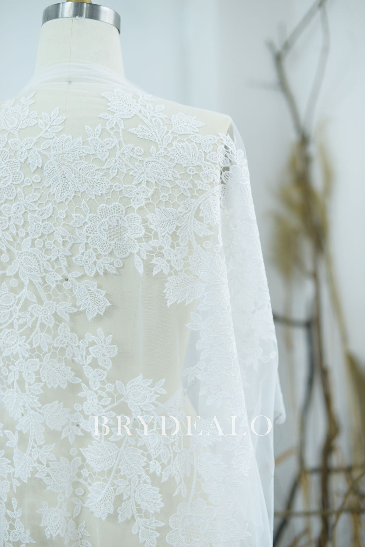 Floral Embroidery Lace Fabric online