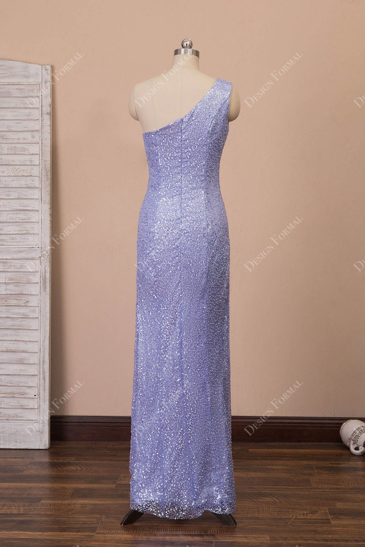floor length sheath sparkly prom dress