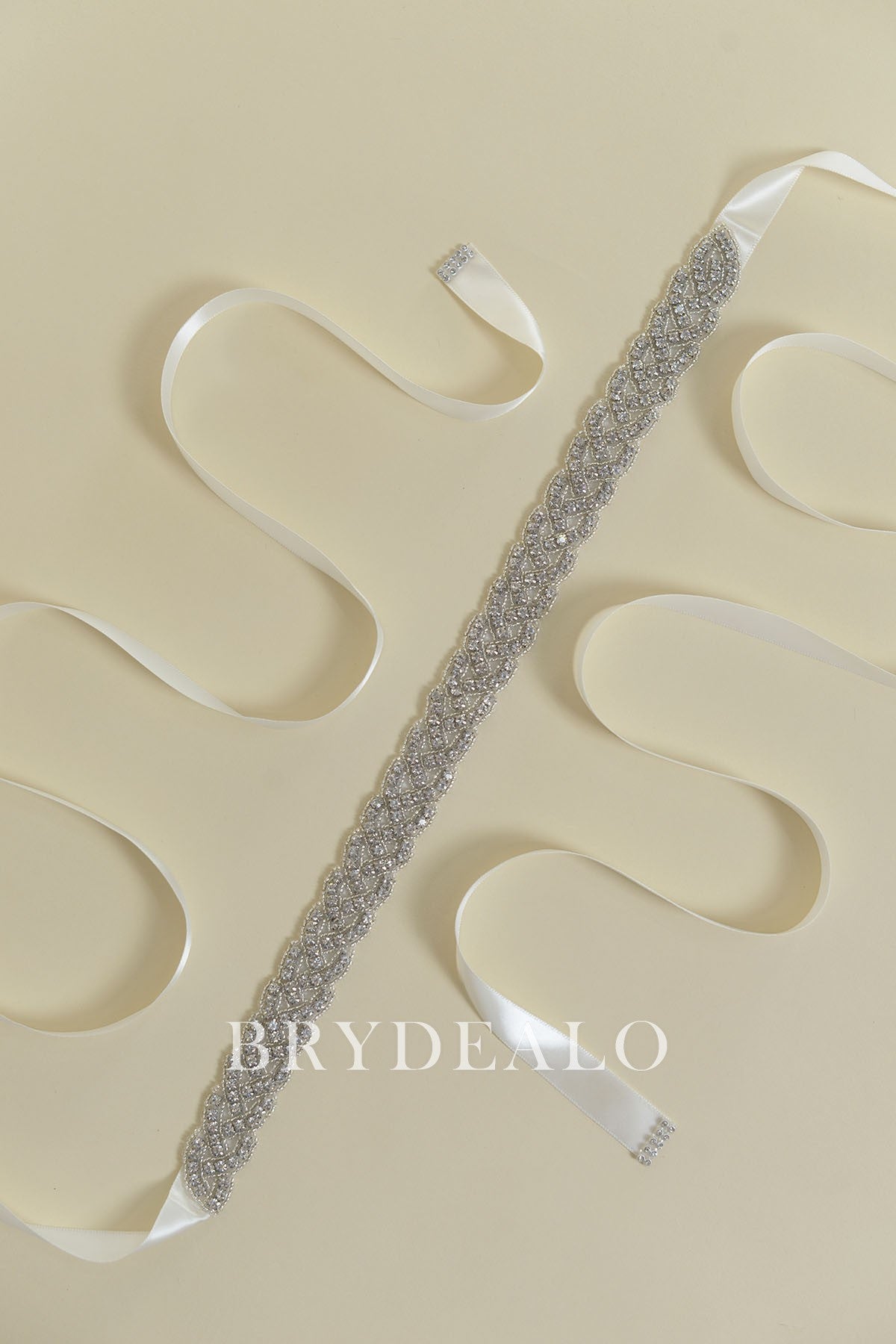 Popular Rhinestones Satin Bridal Belt Online