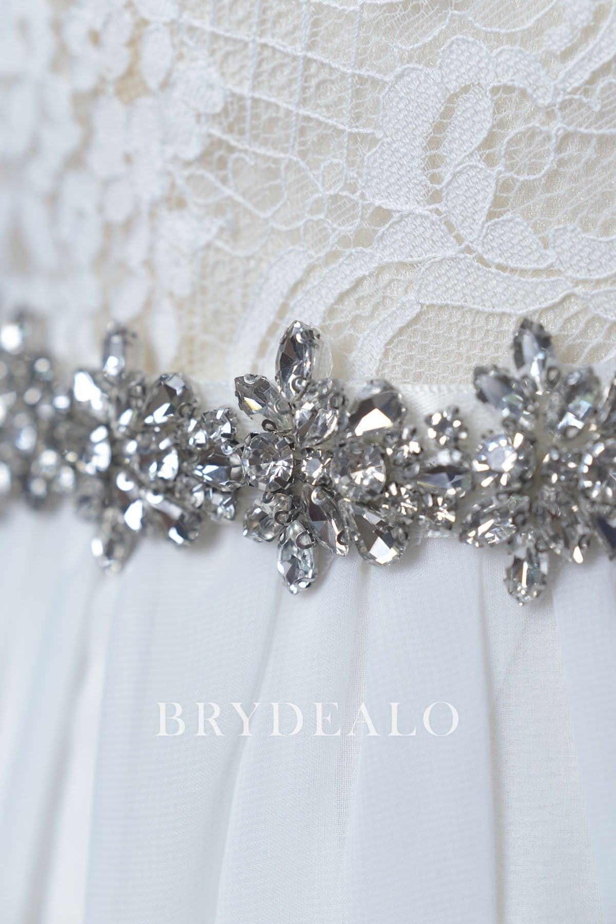 Popular Rhinestones Satin Wedding Sash