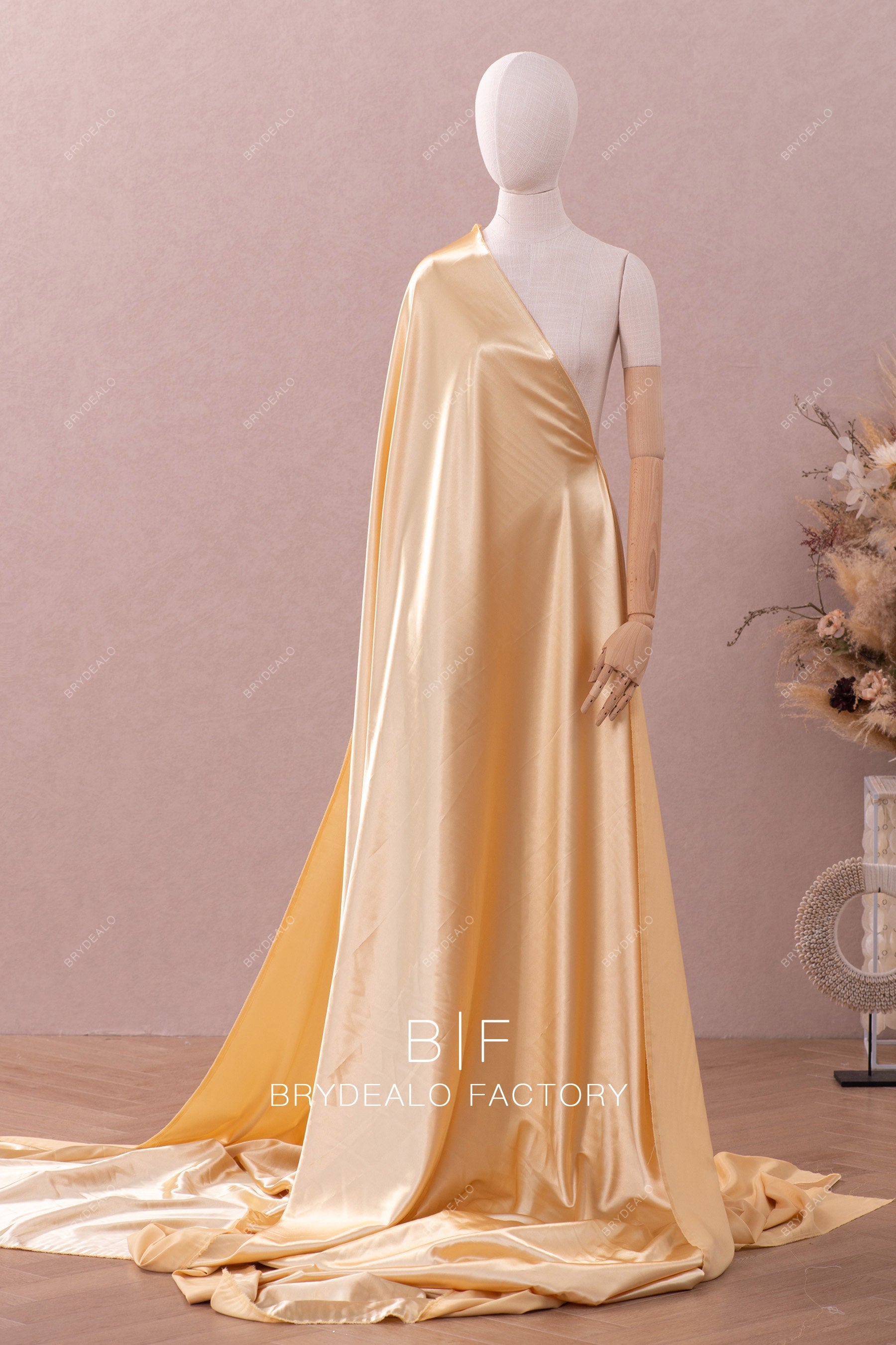 Glossy Charmeuse Silky Satin Fabric Online
