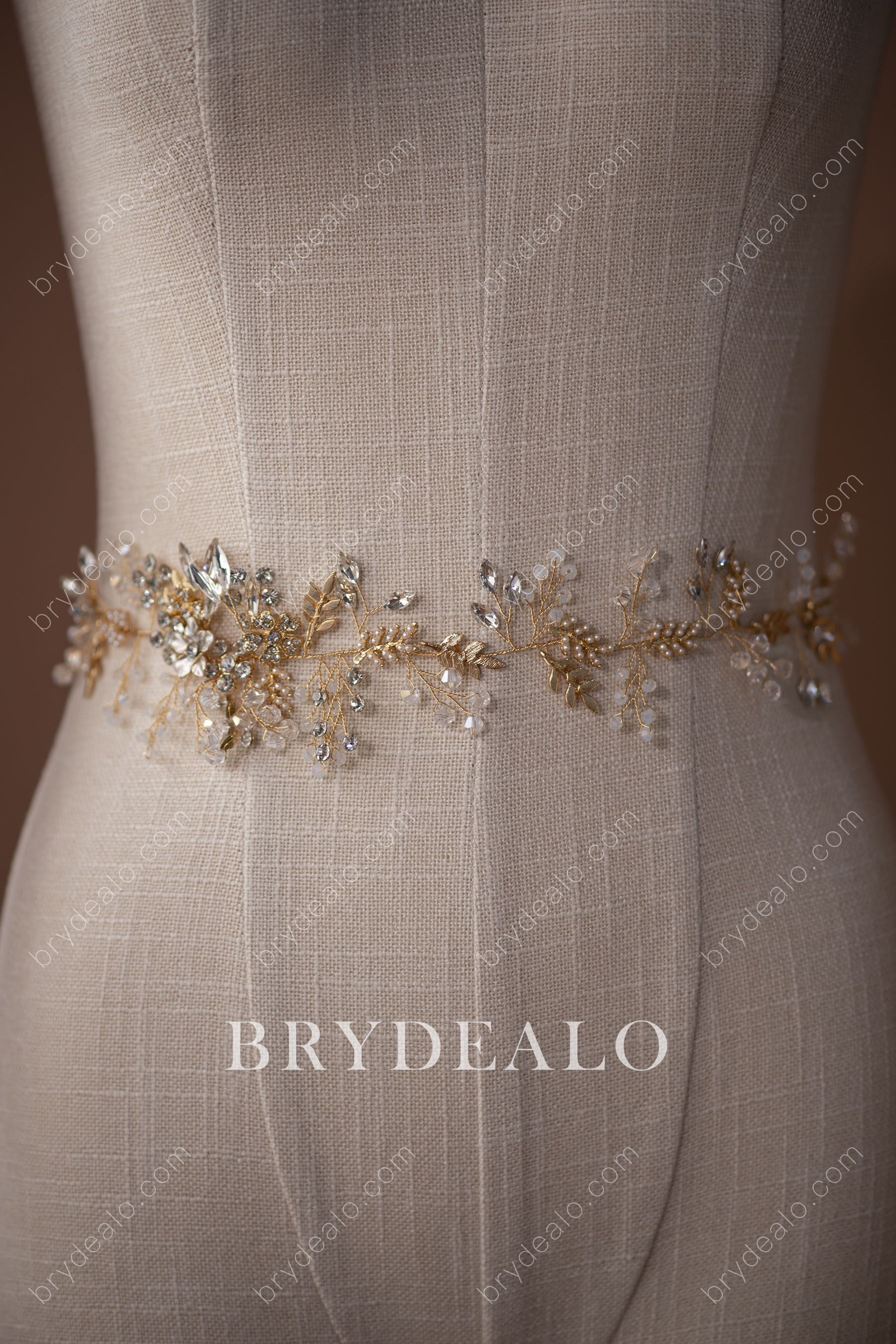 slim fit dress slacks Gorgeous Crystals Pearls Beads Bridal Sash Belt Online, Ivory