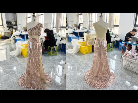 unique sexy sparkly sequin mermaid dress