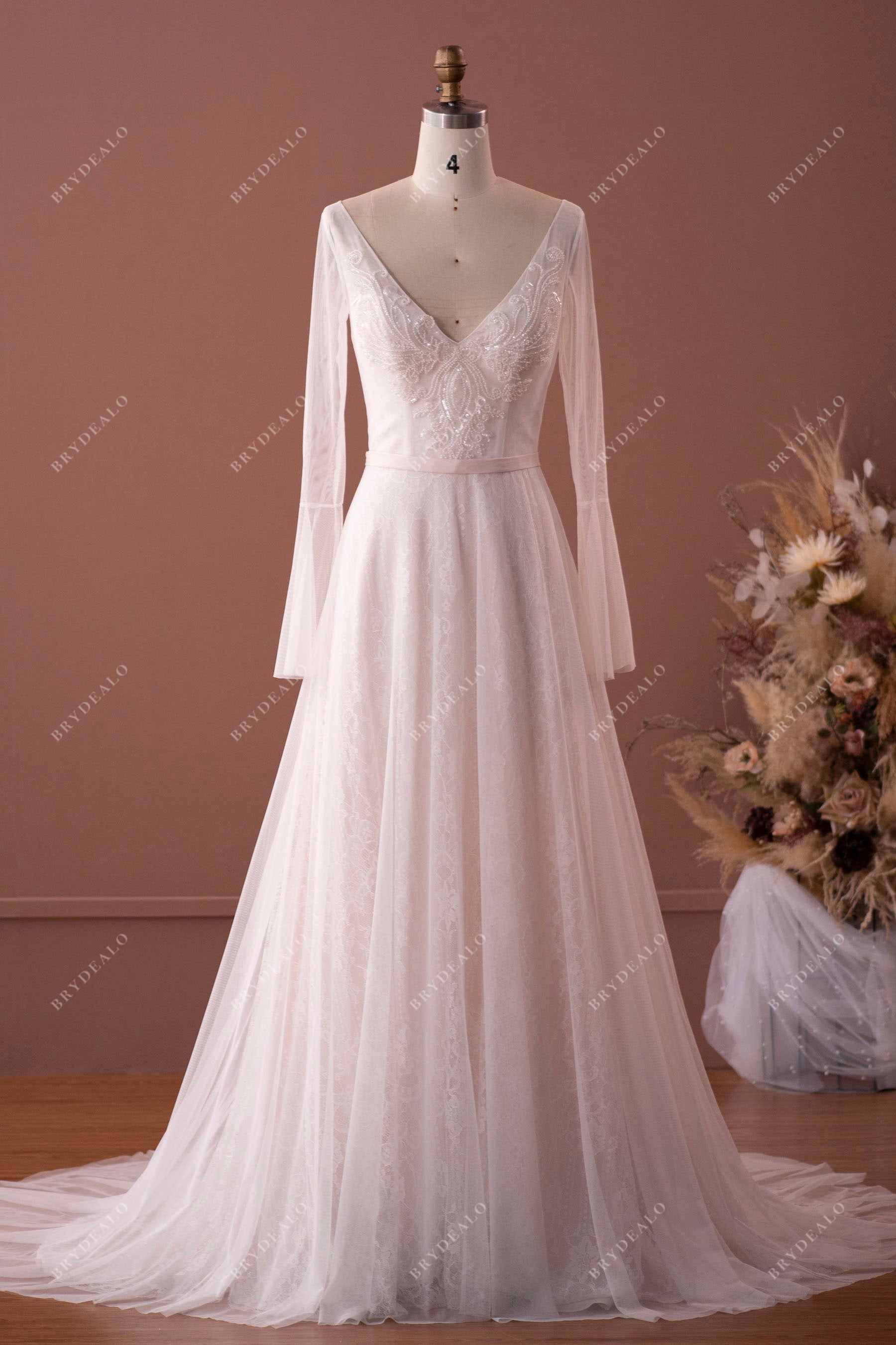 green emerald velvet dress zcbang Beach Wedding Dresses for Bride Forest Floral White Tiered Tulle  Colorful Lace Applique Wedding Ball Gown Backless Fairy Bridal Gown at  Amazon Women's Clothing store
