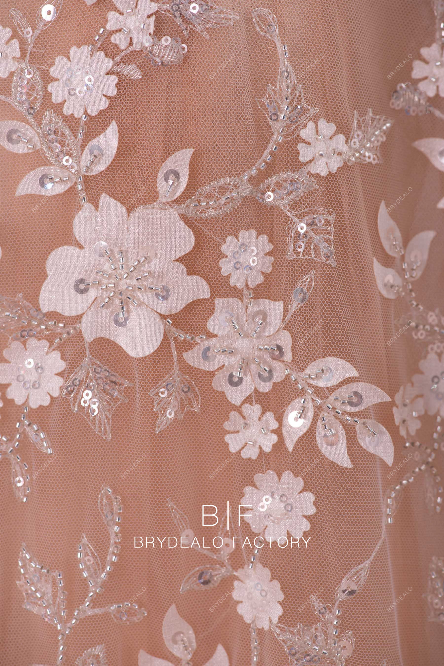 best laser-cut flower lace fabric online