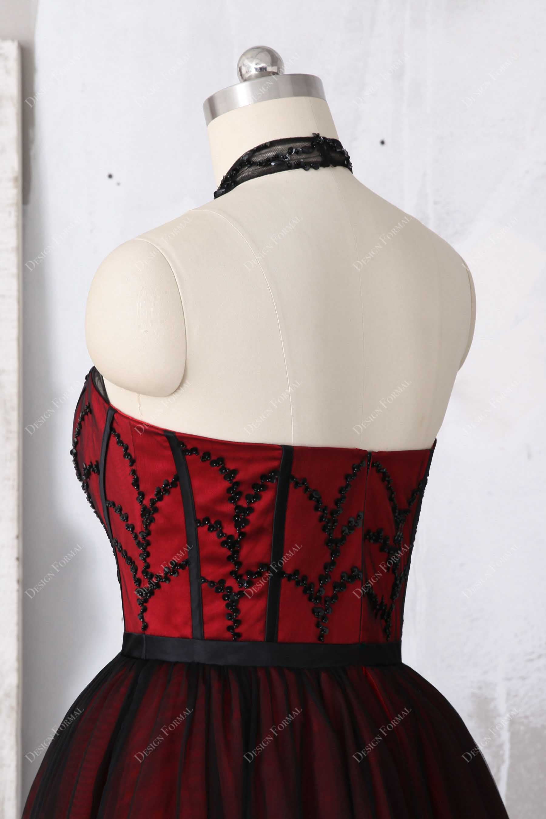 Open Back Prom Dress