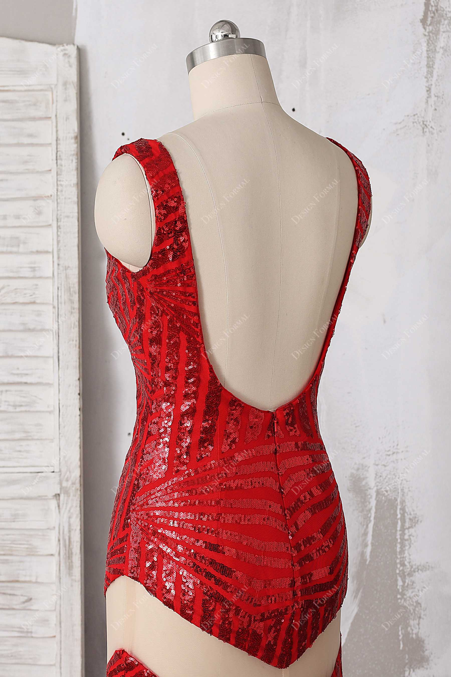 shoulder strap open back