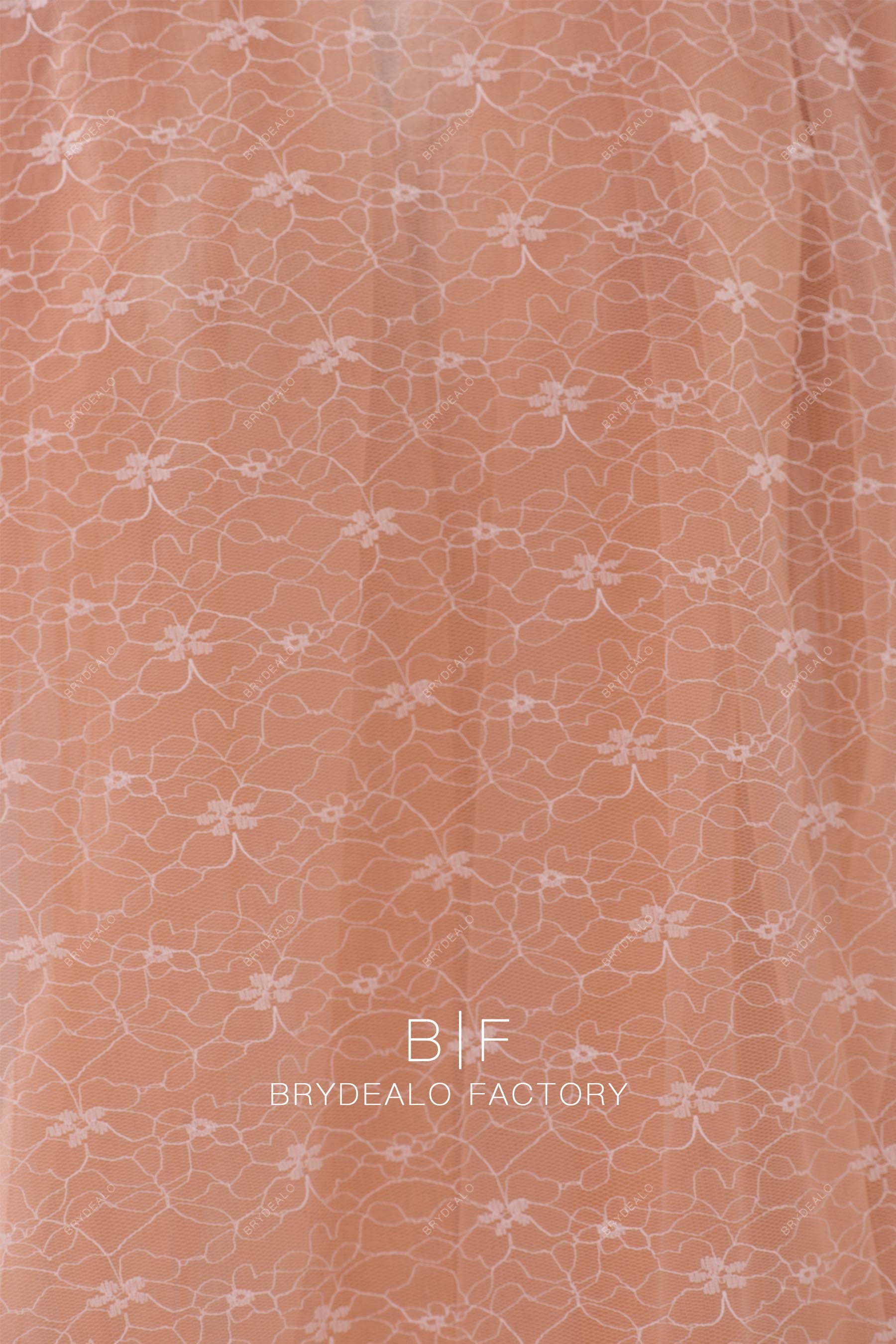 popular tiny flower lace fabric online