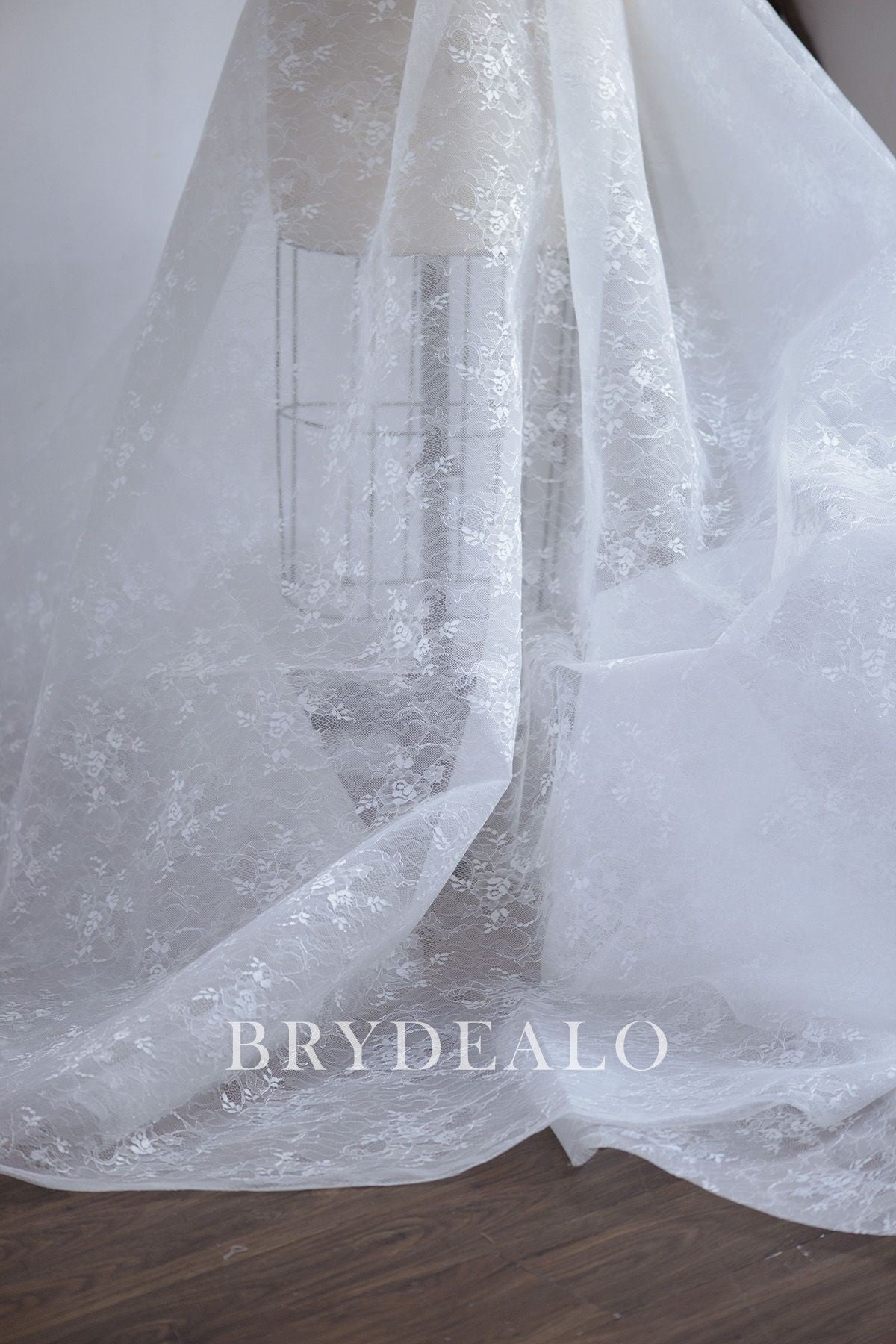 Fashion Flower Bridal Lace Fabric