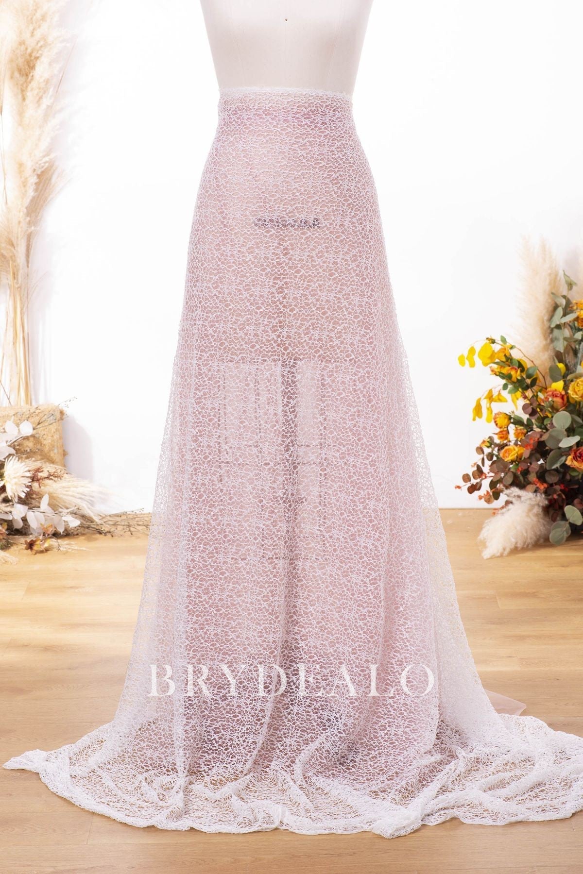 Soft Serried Lace Tulle Fabric By The Yard