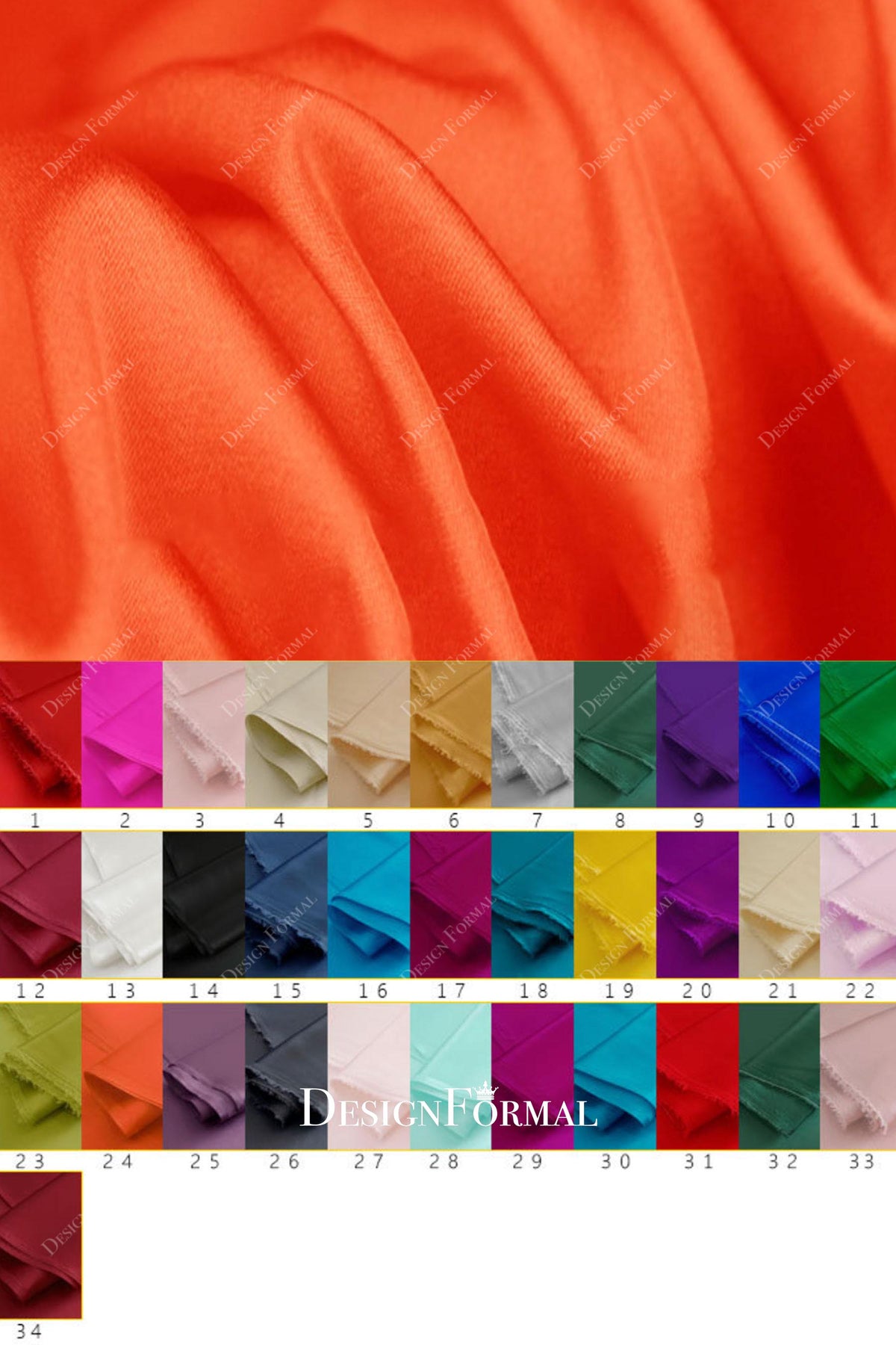 100% silk satin fabric 16mm