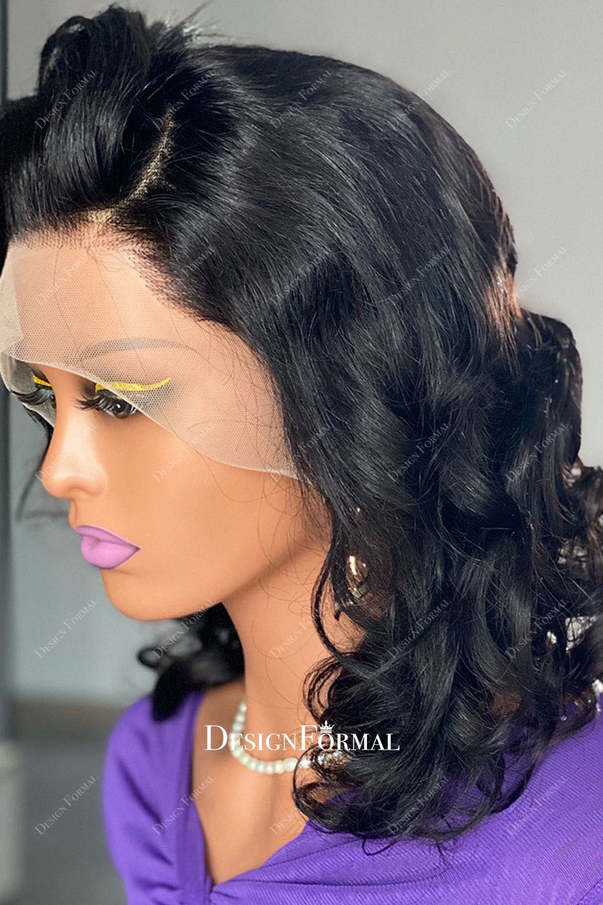 200% density virgin human hair wig