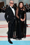 Keely Shaye Smith 2023 Met Gala Plus Size Sequin Dress Pearls Cape