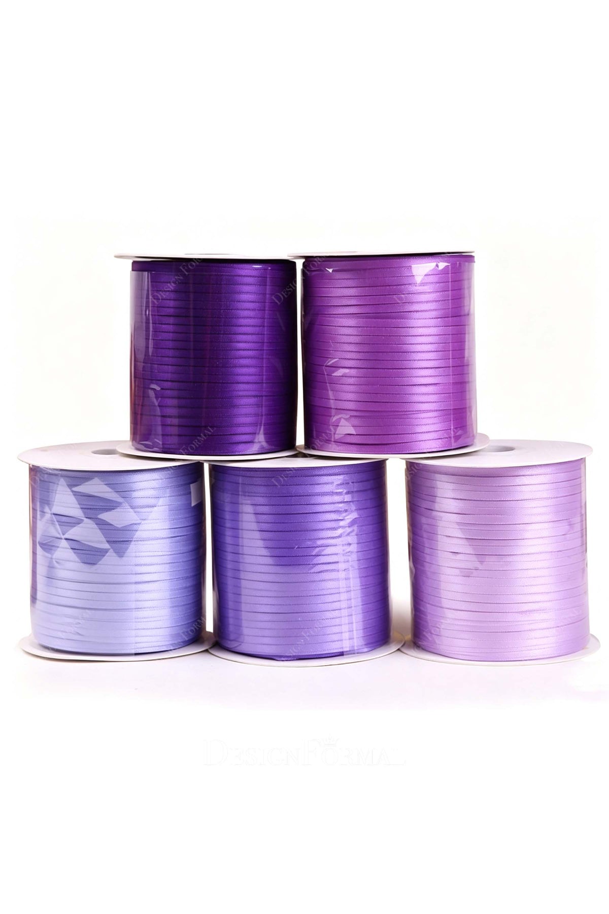 Fine 2mm Wide Glossy Polyester Satin Ribbons